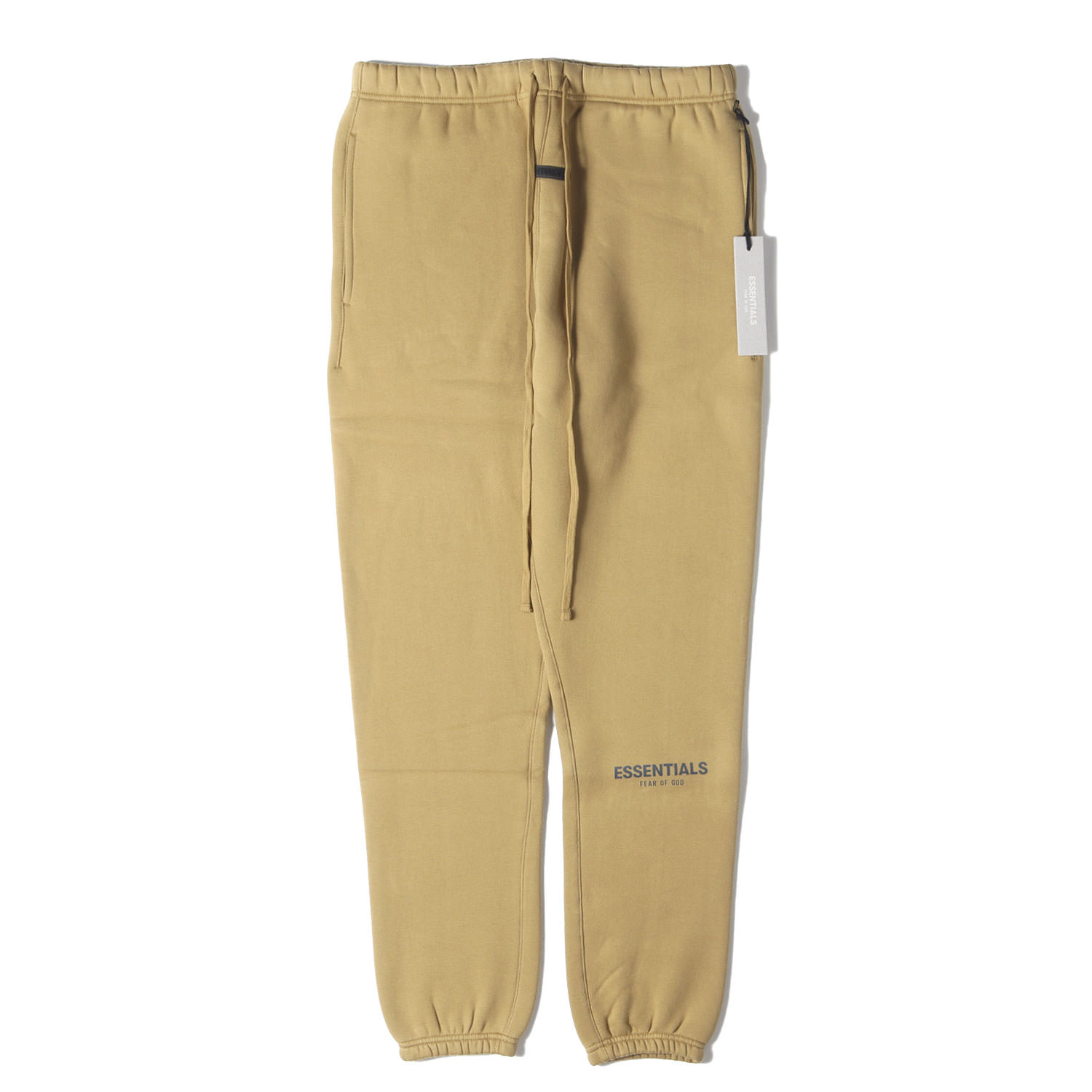 FEAR OF GOD フィアオブゴッド パンツ ベージュ系 サイズ:M | 21AW FOG ESSENTIALS スリム スウェットパンツ Sweatpants | エッセンシャルズ AMBER ズボン ボトムス 無地【メンズ】【K4777】