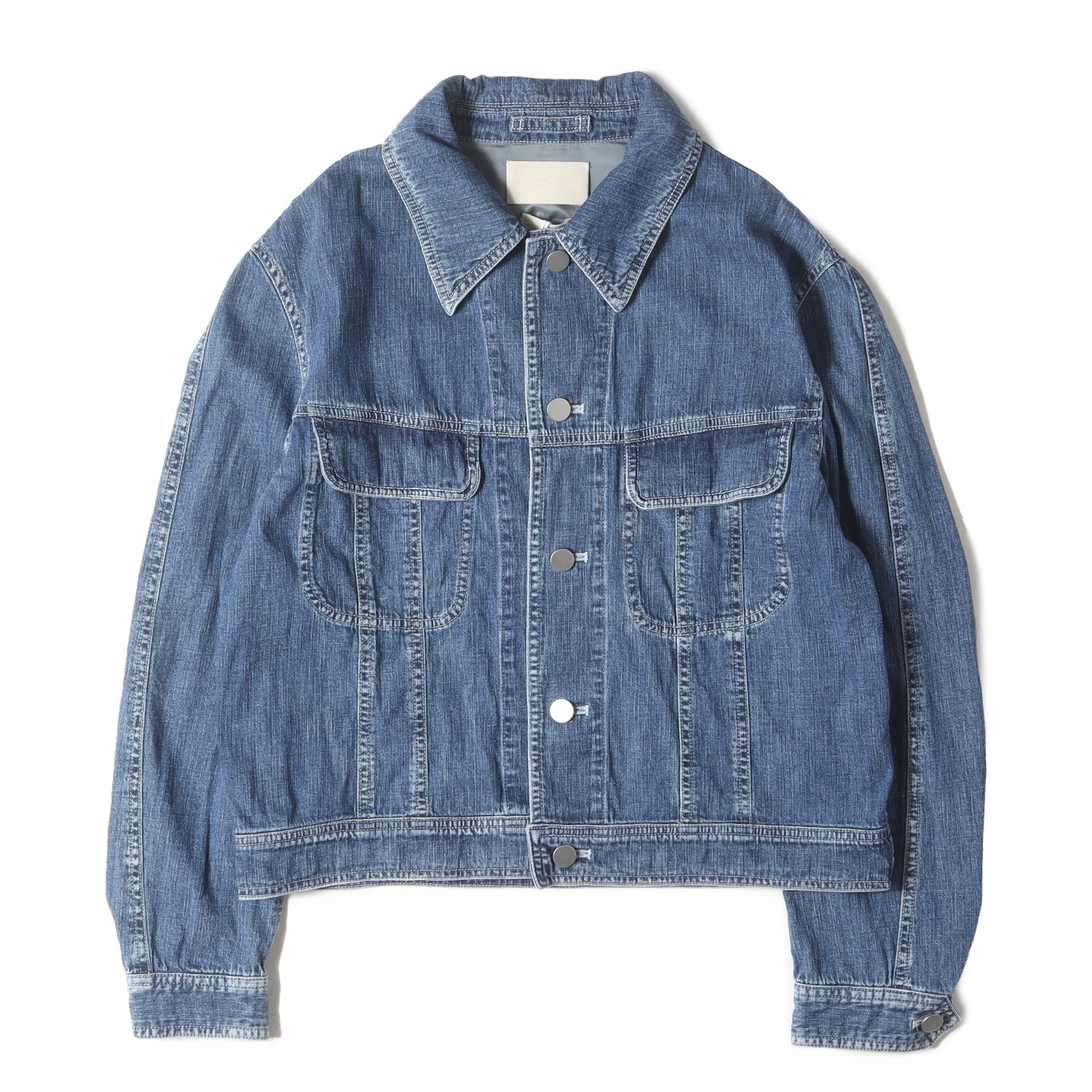 楽天市場】YOKE・ヨーク 23SS LASER PROCESSED Denim Jacket レーザー