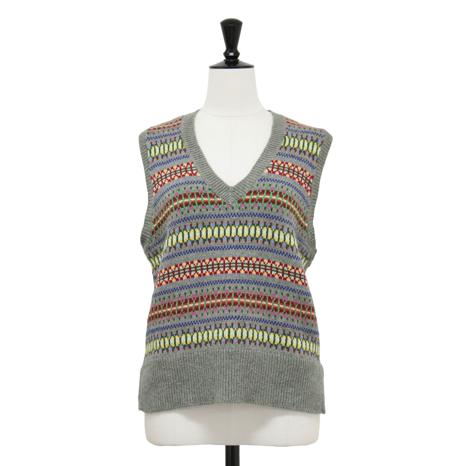 Ralph Lauren フェアアイル柄ニットベスト　レディースXS Ralph Lauren フェアアイル柄ニットベスト レディースXS - メルカリ