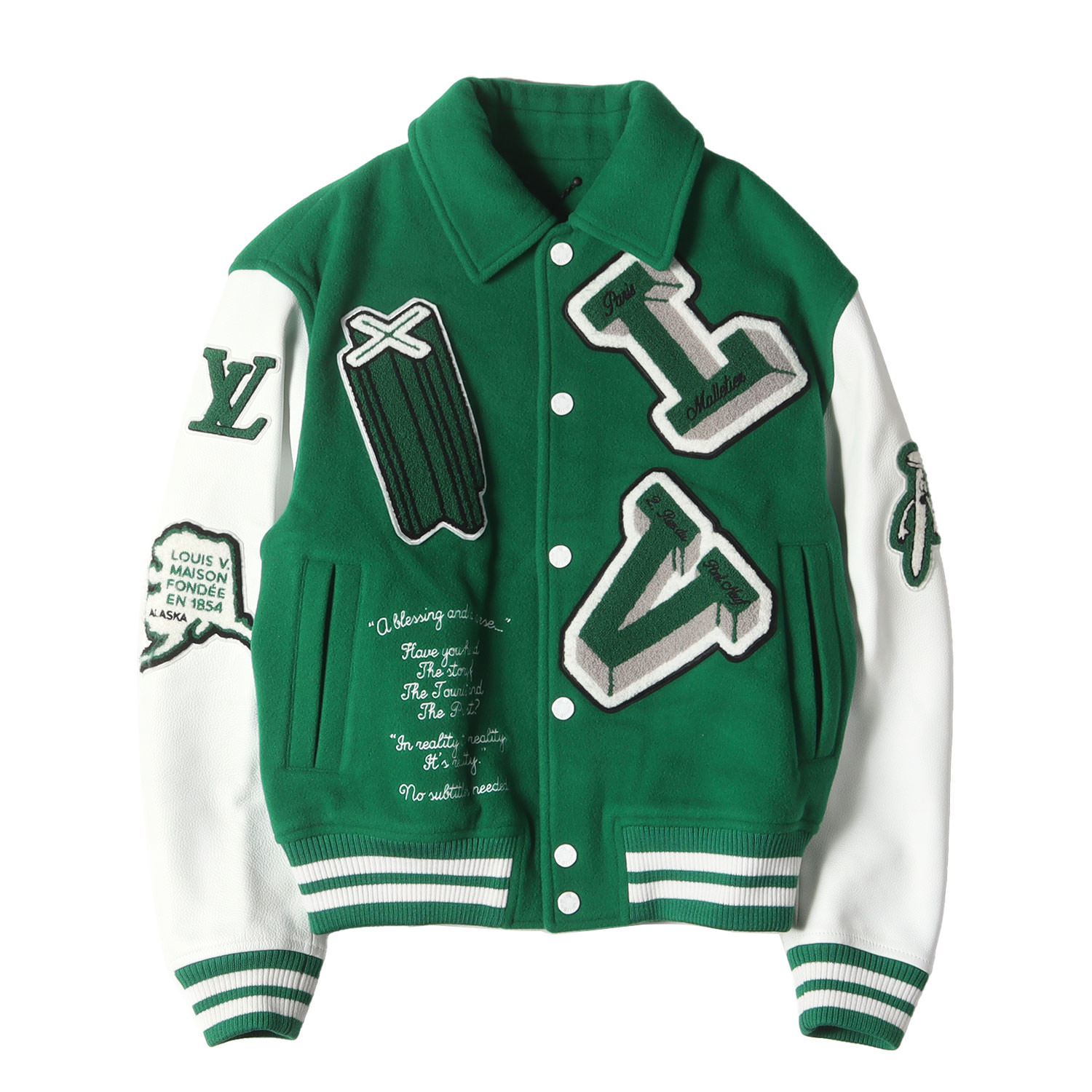 ルイヴィトン　ジャケット LOUIS VUITTON(ルイヴィトン) 23AW デタッチャブル ボア シアリング