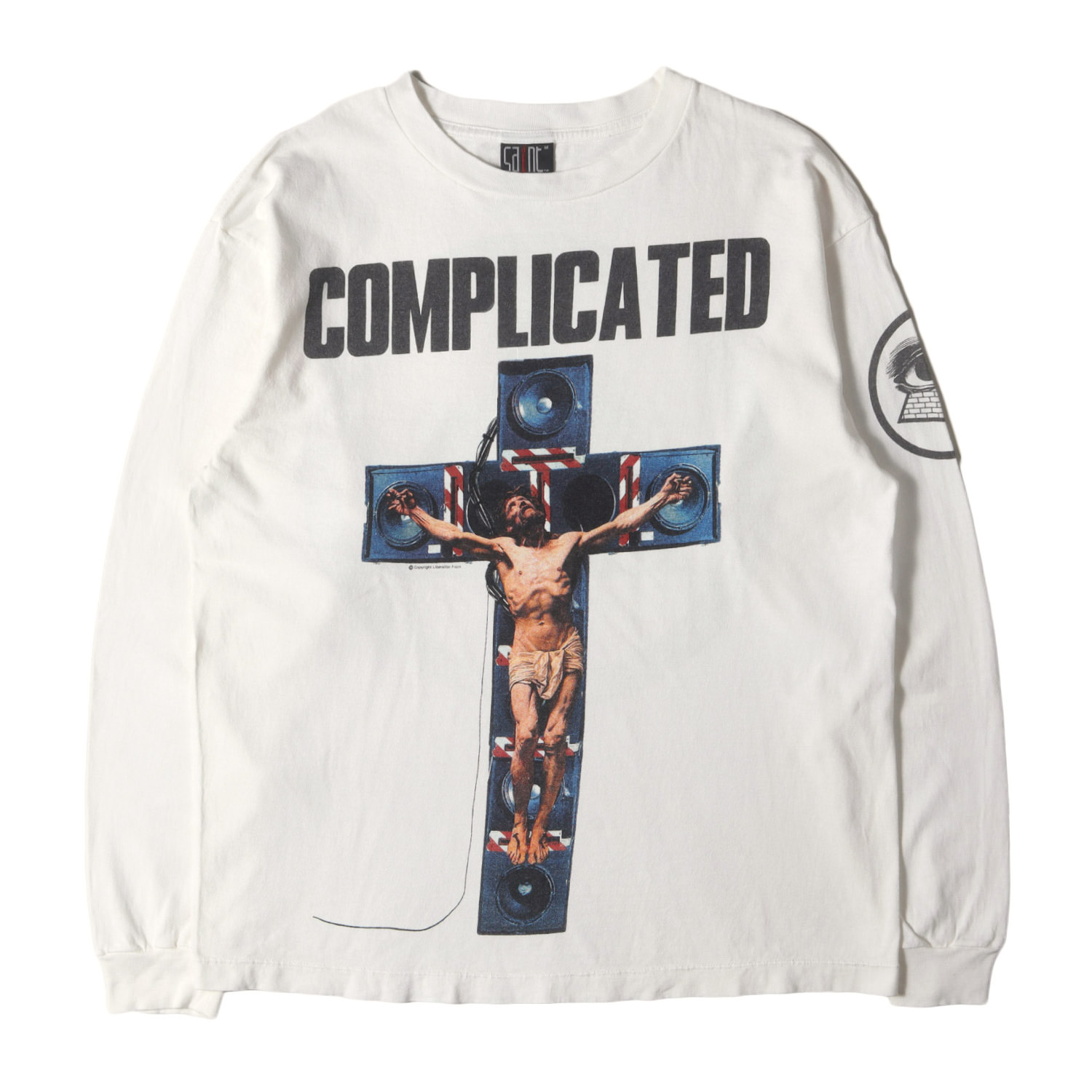 楽天市場】SAINT MICHAEL セントマイケル Tシャツ ホワイト 白