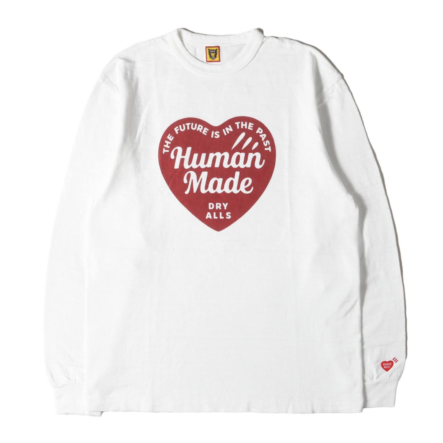 Human Made ハート型ロゴ 長袖カットソー ロンT HUMAN MADE