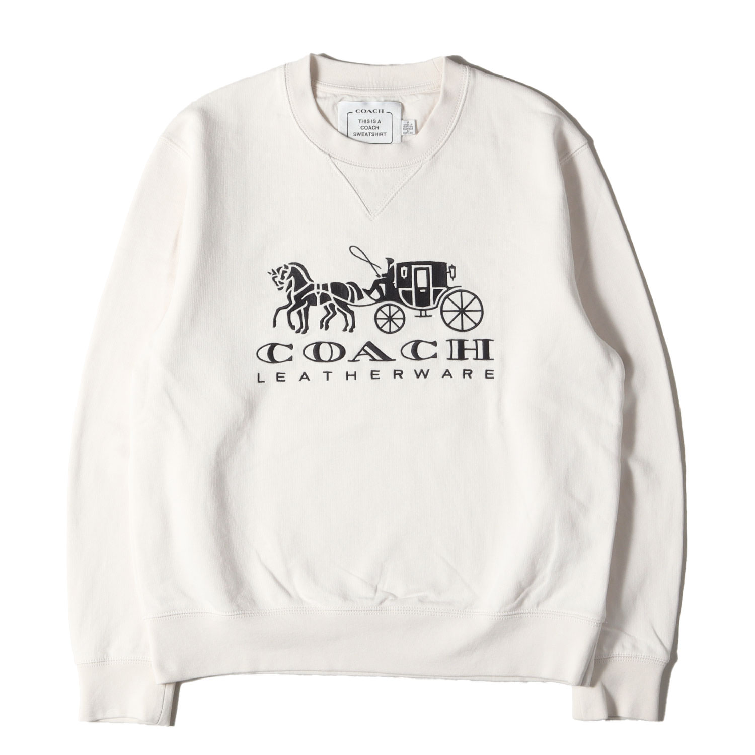 楽天市場】COACH コーチ レキシーアンドキャリッジ スウェットシャツ