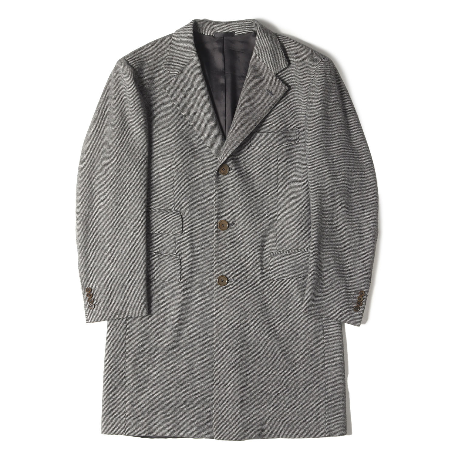 ビームス別注　サルトリアパルマ　コート　イタリア製　カルーゾ　サイズ42 グレー ビームス別注 サルトリアパルマ コート イタリア製 カルーゾ