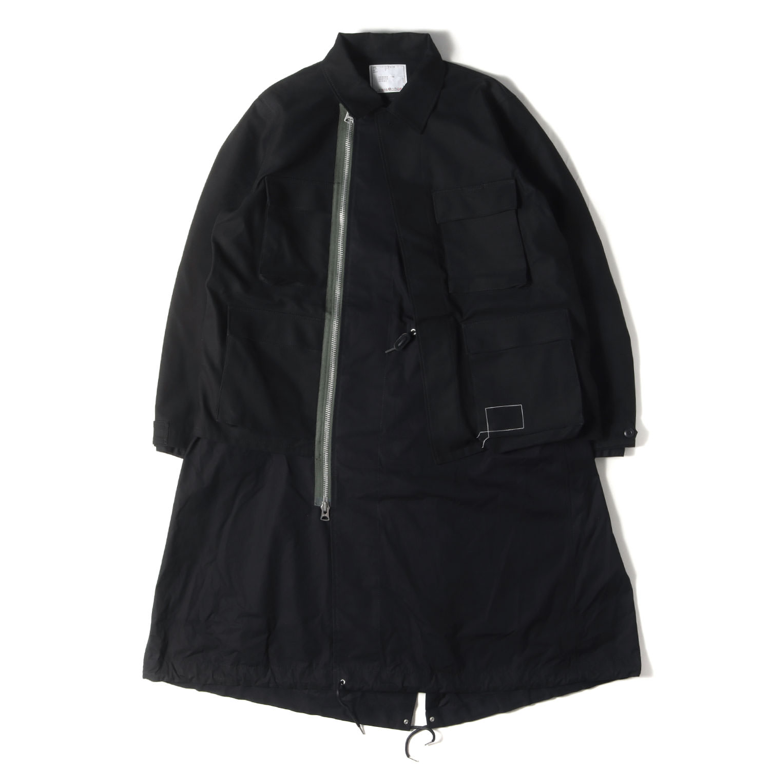 美品 sacai ドッキングコート N-3B スタジャン ma-1 kolor sacai 20-05305 MA-1ドッキングコート - メルカリ