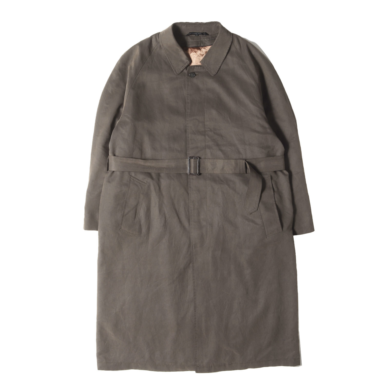 美品 クリスチャンディオール ベルテッド スプリングコート サイズM