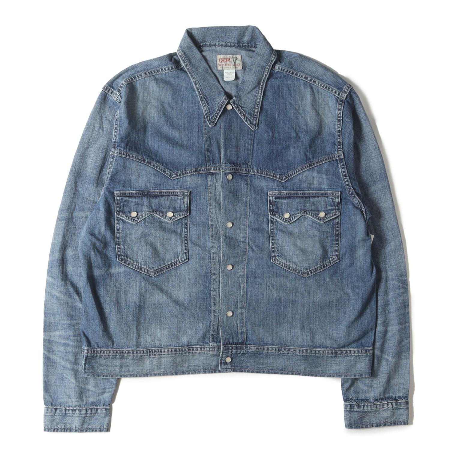 RRL セカンドタイプ　インディゴ　ジャケット 中古・古着通販】RRL (ダブルアールエル) 2ndタイプシンチバック