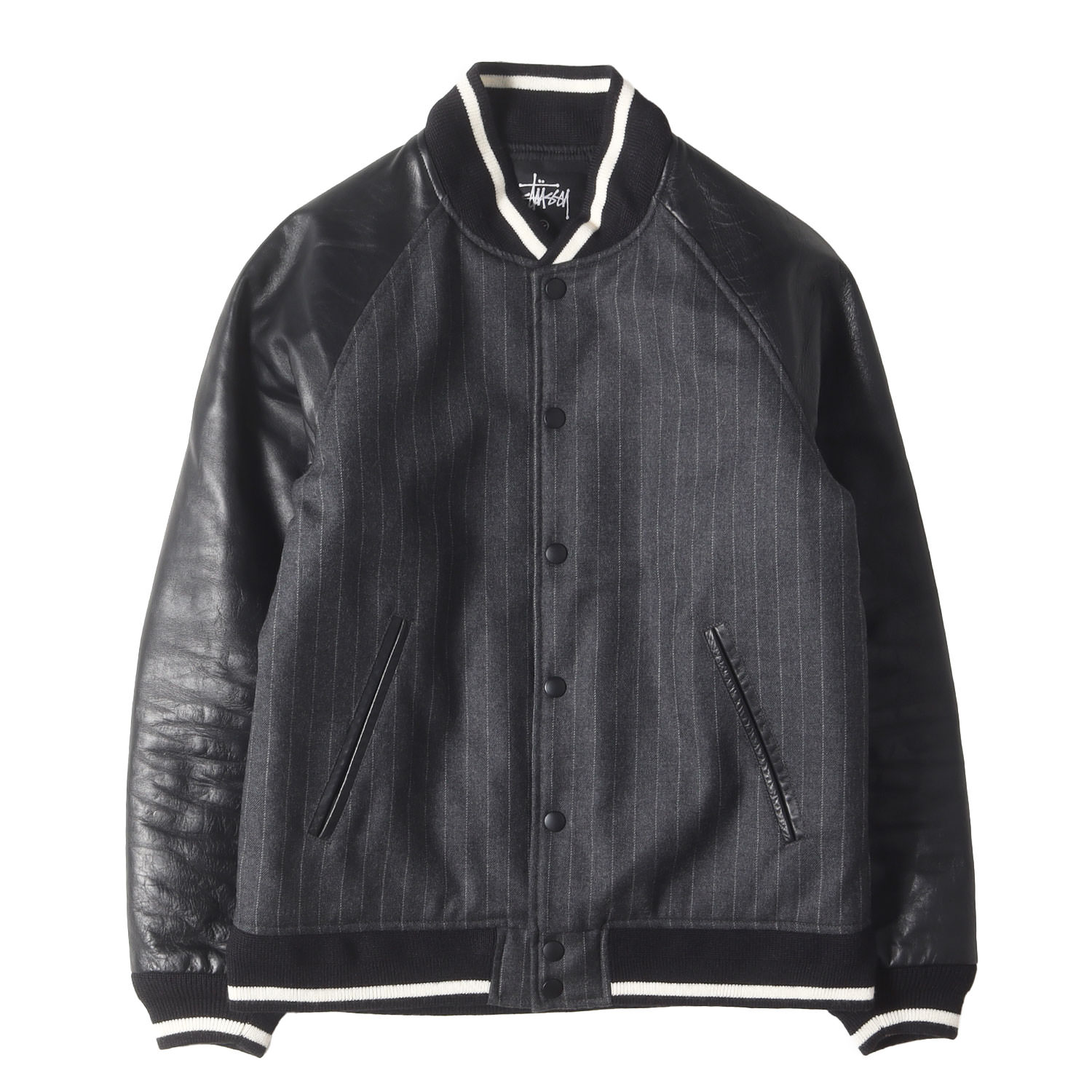 ステューシー スタジャン オールド 2005 XL STUSSY - 2005 USA製 OLD STUSSY 25周年 スタジャン XL 美品の