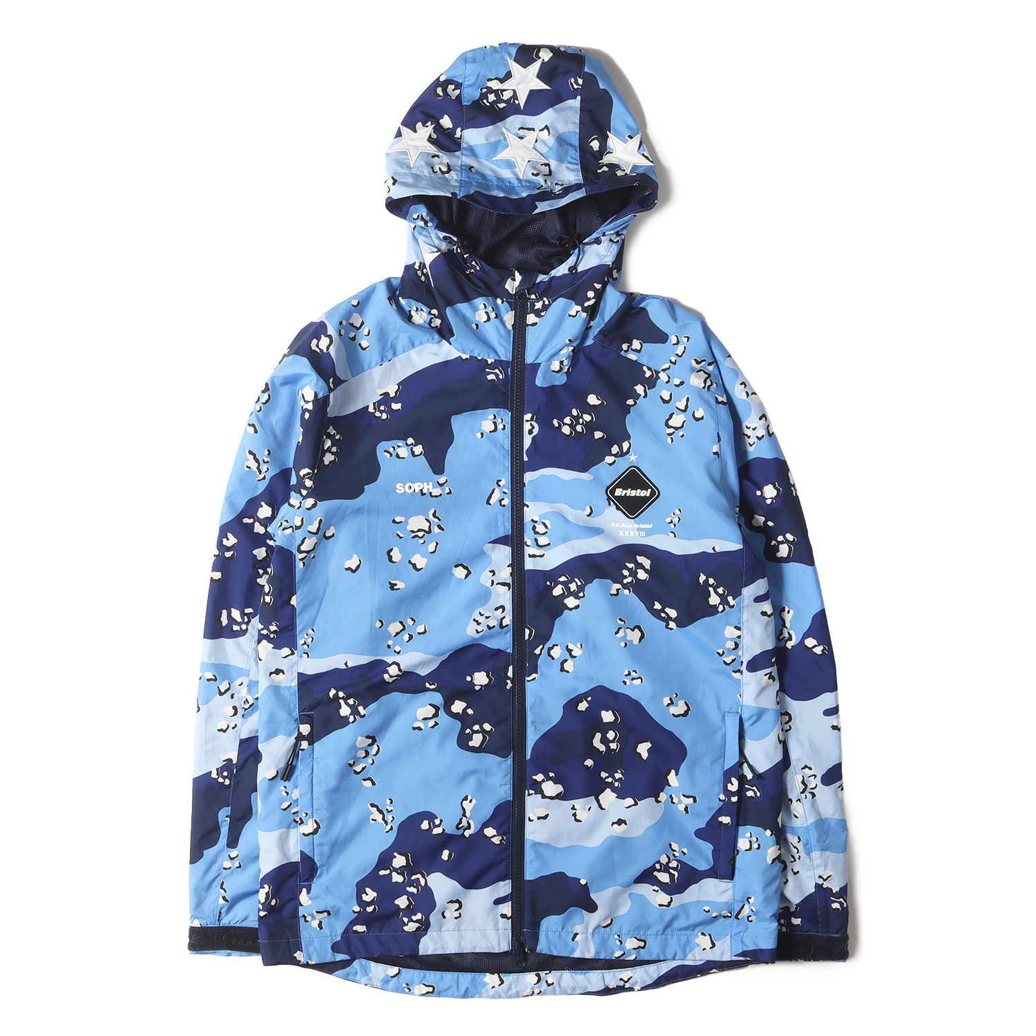 FCRB 222010 ブリストル　アノラック　ホワイト　サイズL FCRB 222010 ブリストル アノラック ホワイト サイズL