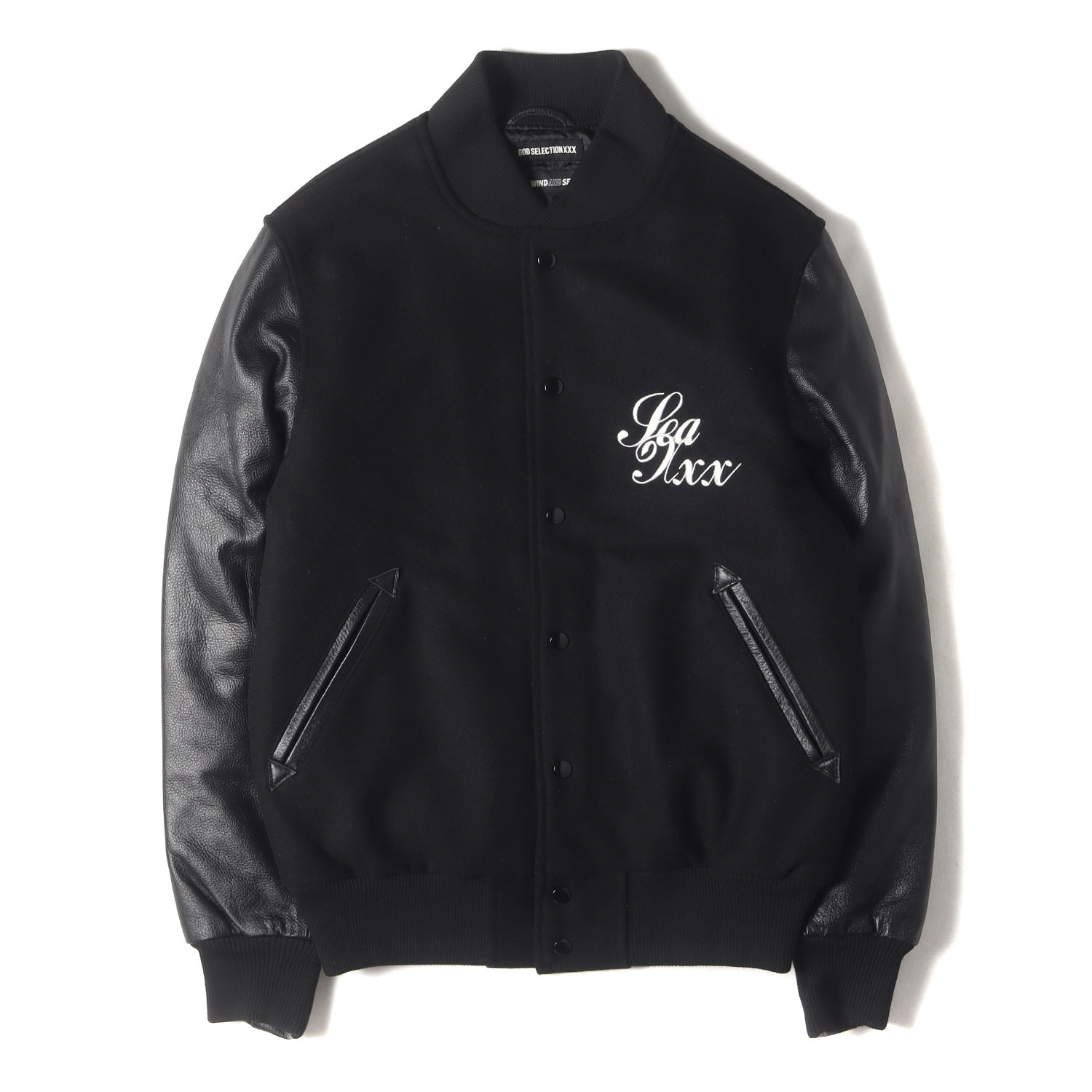 楽天市場】【中古】GOD SELECTION XXX×WIND AND SEA 袖レザー