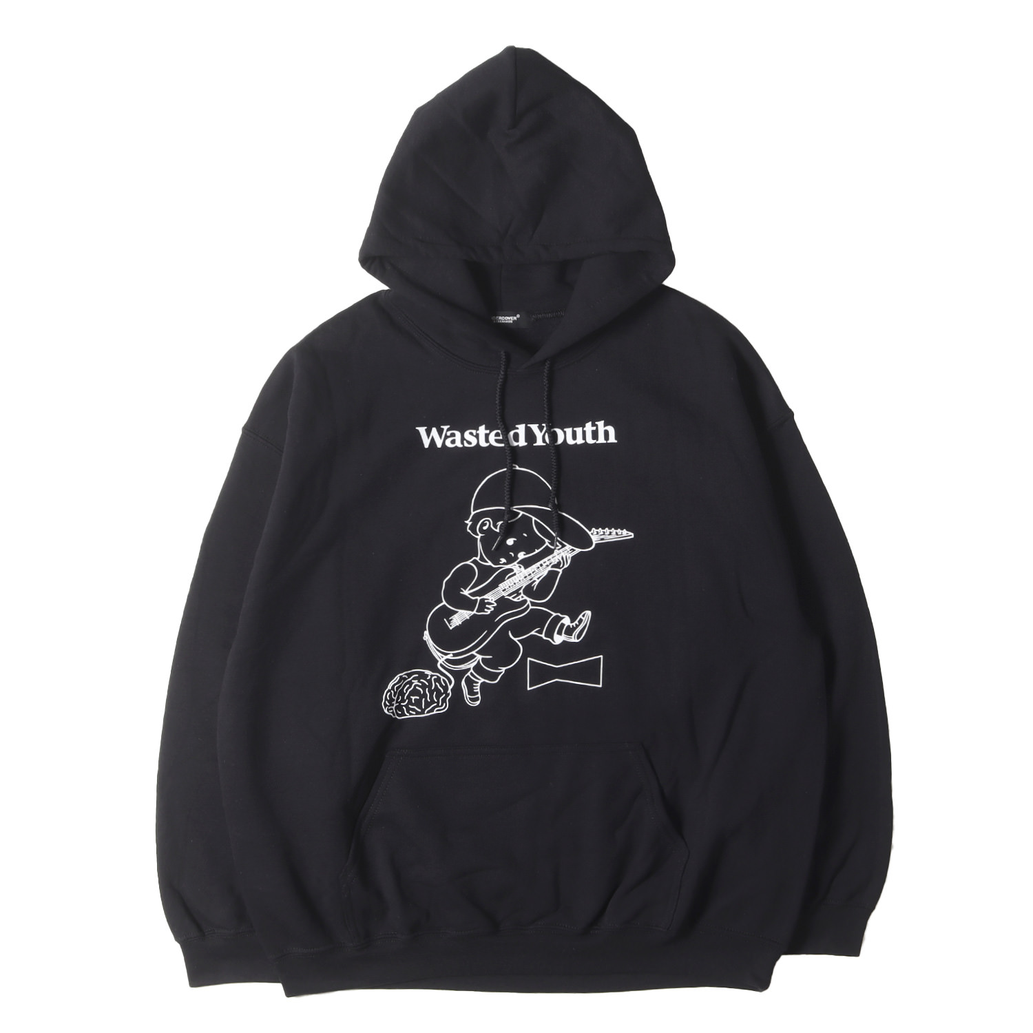 Wasted Youth 両面プリント　ブラック　スウェットパーカーXLサイズ. Wasted Youth 両面プリント ブラック スウェットパーカーXL
