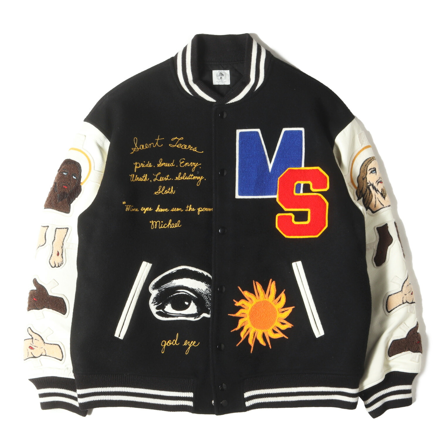 楽天市場】SAINT MICHAEL 22ss DENIM TEARS JACJET XLサイズ