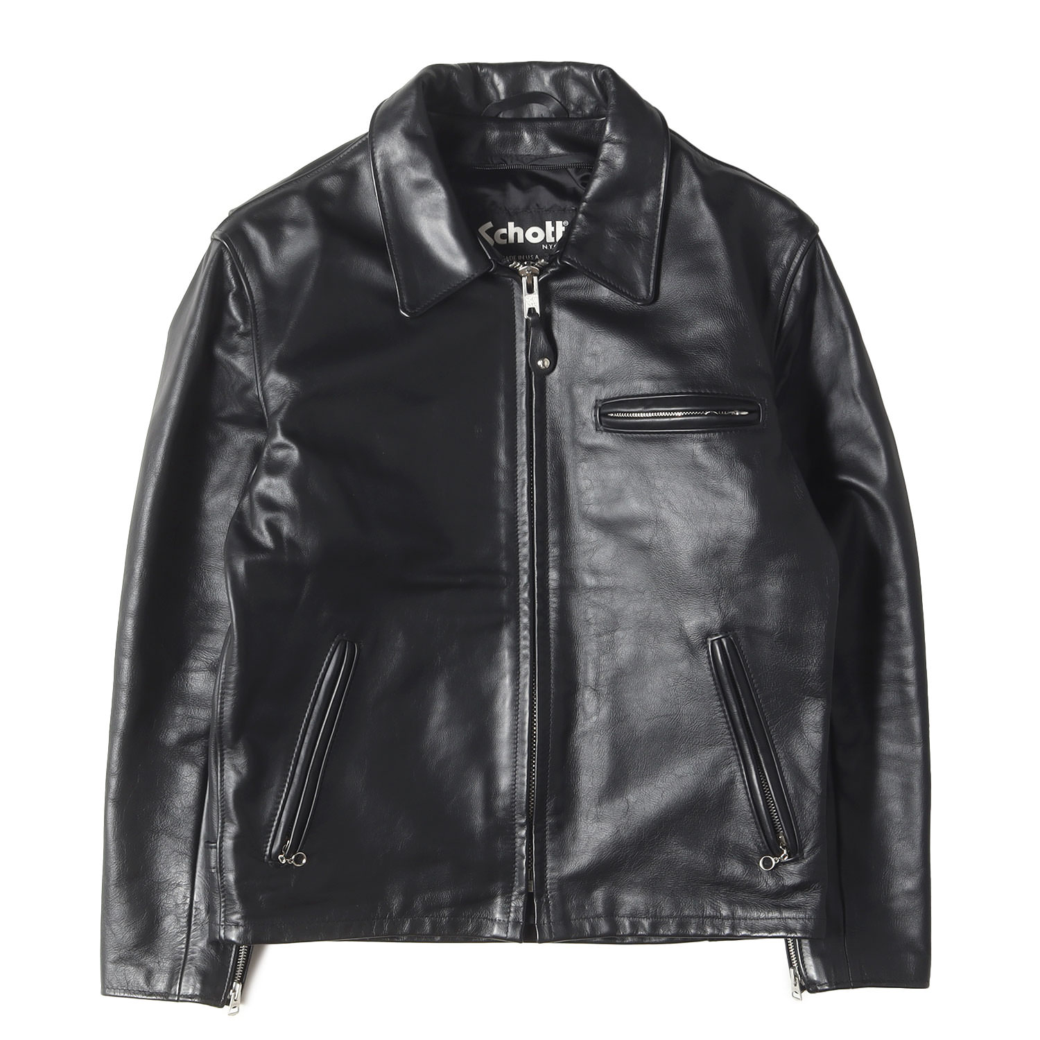 楽天市場】USA製 ショット A-2 タイプ 本革 レザー フライト