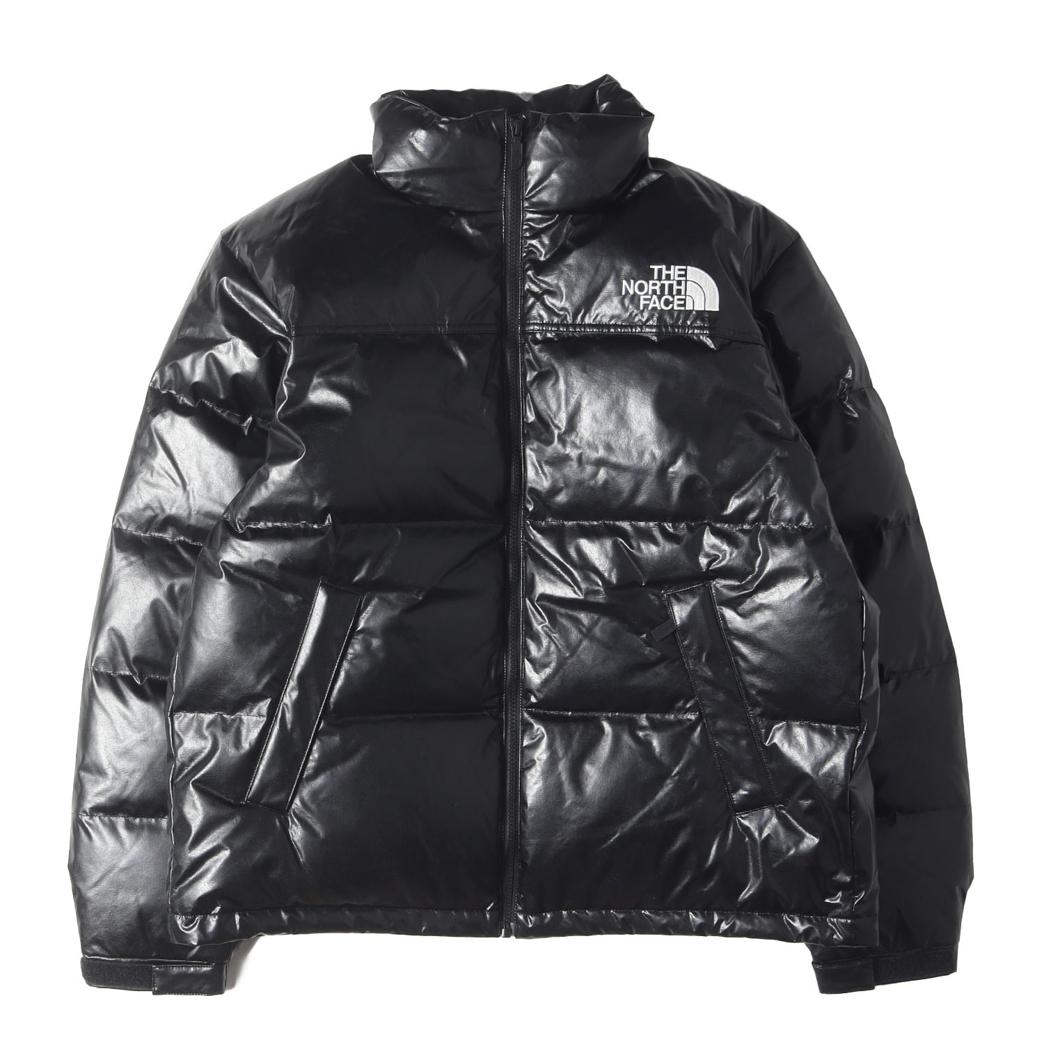 Supreme TNF レザー ヌプシ 黒 Lサイズ Supreme/The North Face Leather Nuptse Jacket - UG.SHAFT