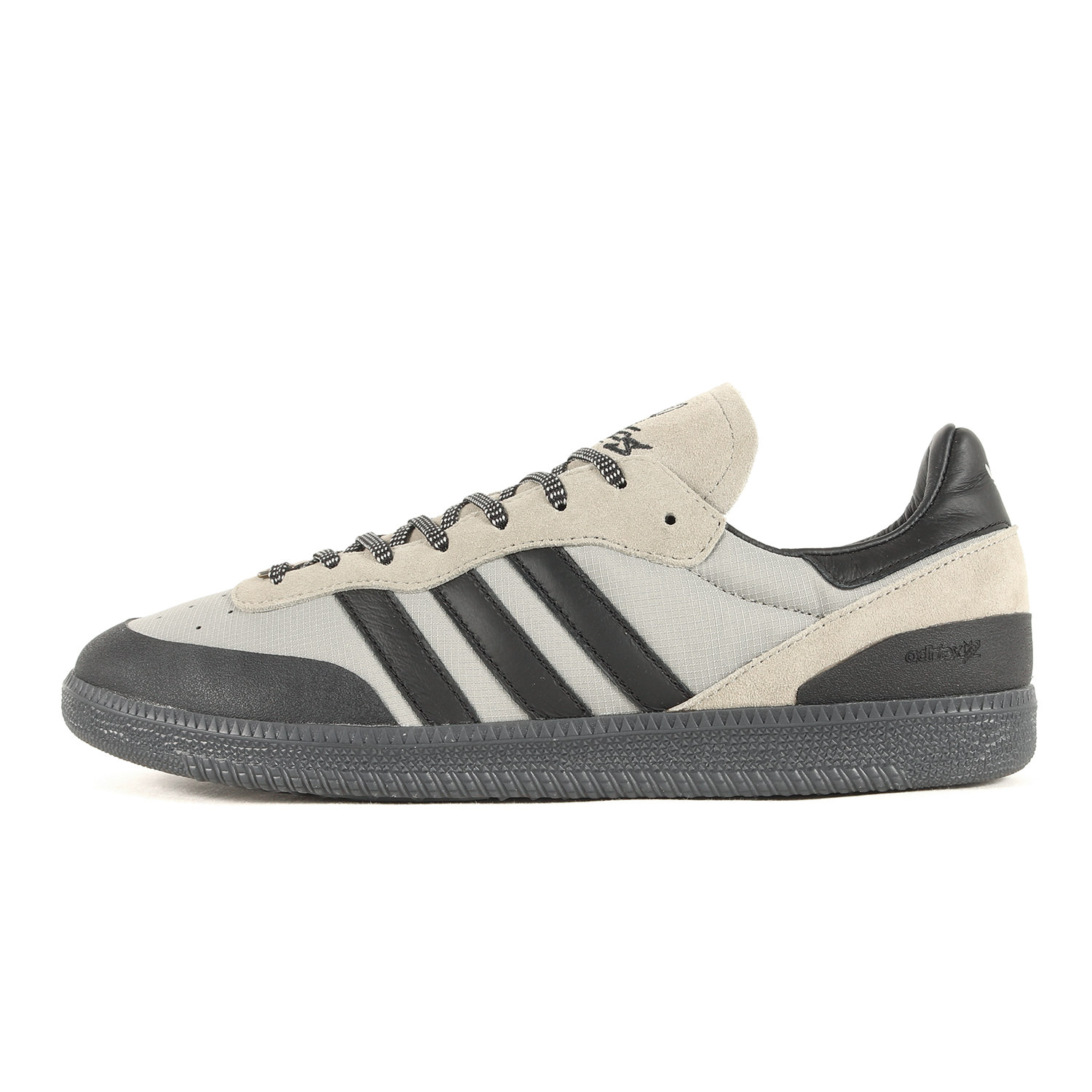 adidas アディダス サイズ:US10.5(28.5cm) | 25SS 100 Thieves PALOS HILLS (JR5536) | パロス・ヒルズ | シルバーペブル | ローカット スニーカー シューズ 靴 | コラボ 別注【メンズ】【中古】【美品】【K4781】