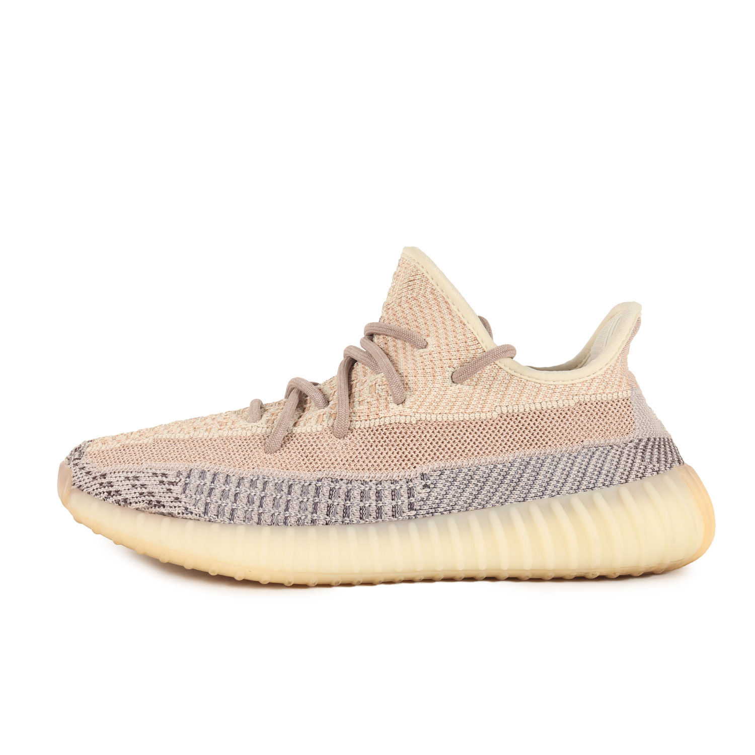 adidas アディダス 大きさ:US8.5(26.5糎) | 21SS YEEZY BOOST 350 V2 ASH PEARL (GY7658) | イージーブースト | アシュパール | 置き目はね除ける スニーカー シューズ 靴 | 二人三脚【メンズ】【中古】【美品】【K4840】