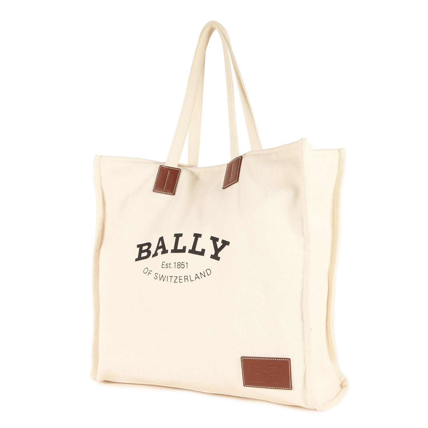 楽天市場】BALLY バリー ロゴ 刺繍 キャンバス トートバッグ CANVAS