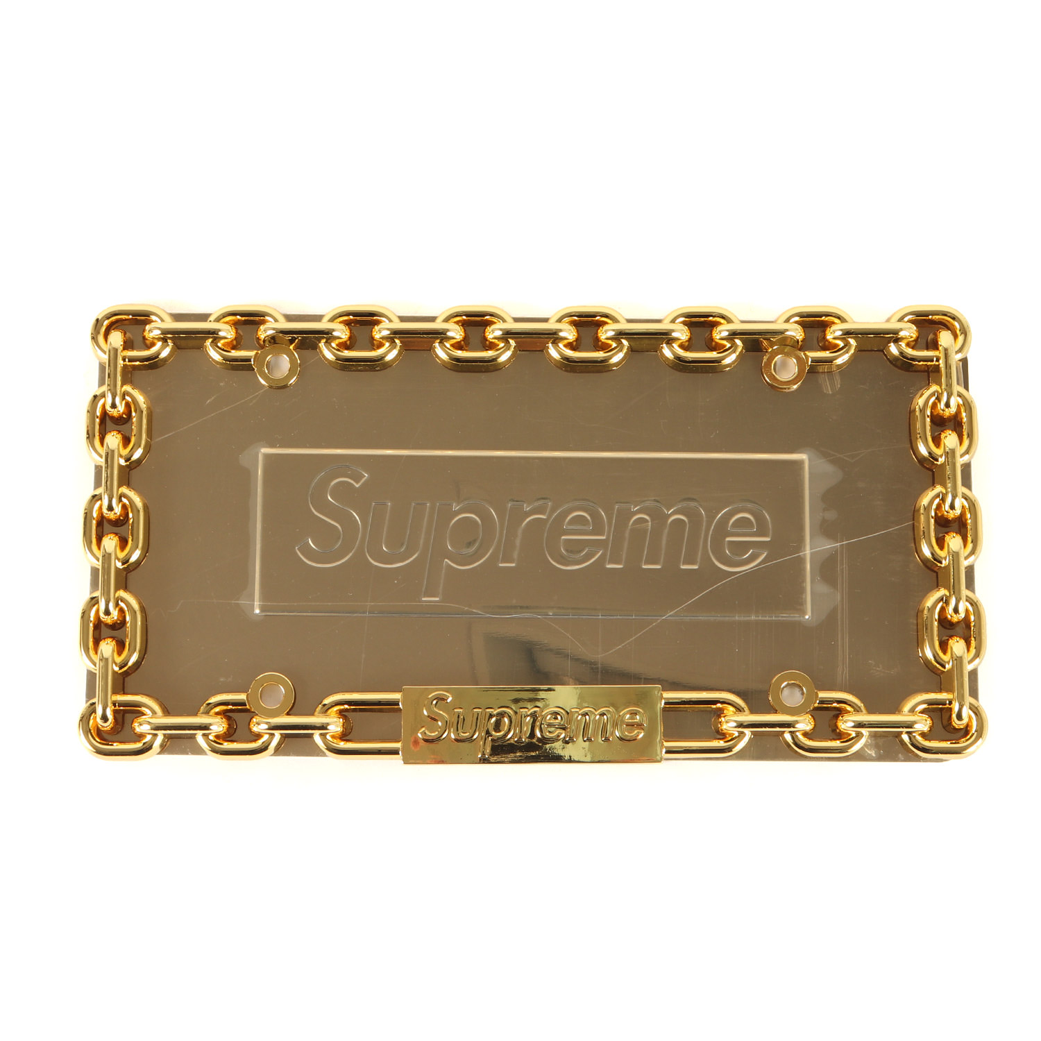 楽天市場】Supreme 2018AW Chain License Plate Frame シュプリーム