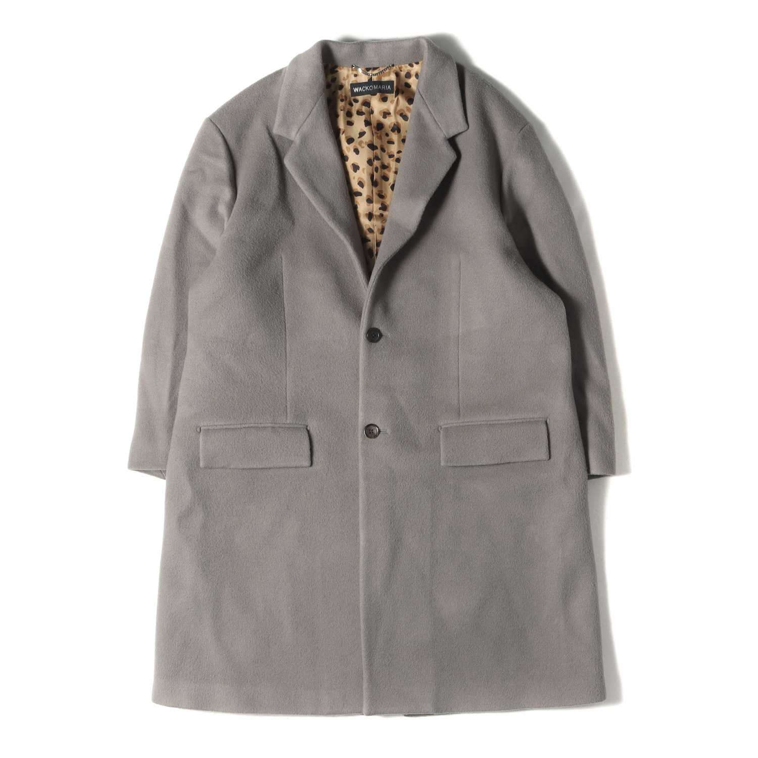 楽天市場】WACKO MARIA LEOPARD GOWN COAT ワコマリア レオパード