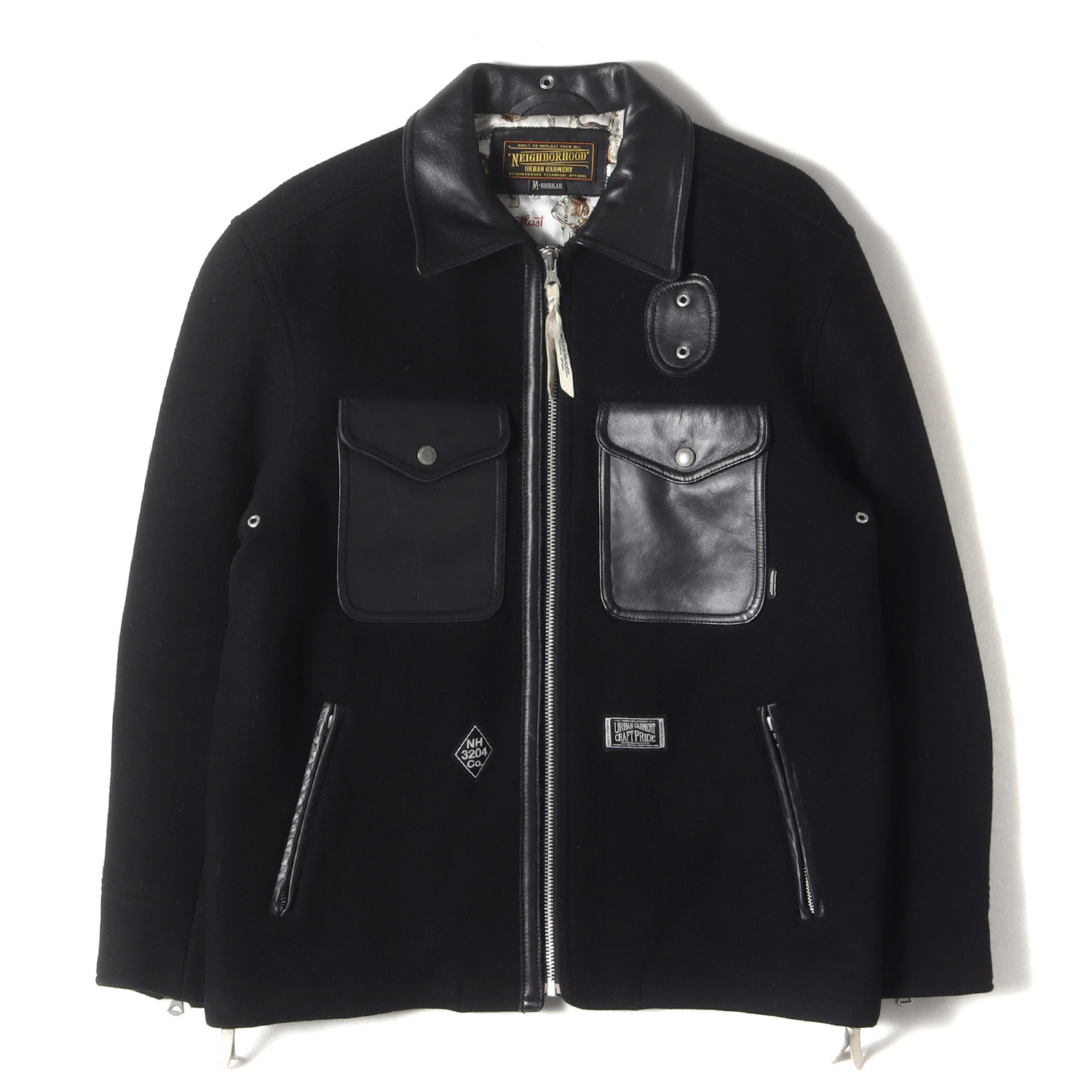 ネイバーフッド　NEIGHBORHOOD レザーライダースジャケット NEIGHBORHOOD - NEIGHBORHOOD HiGH&LOW ライダースジャケット