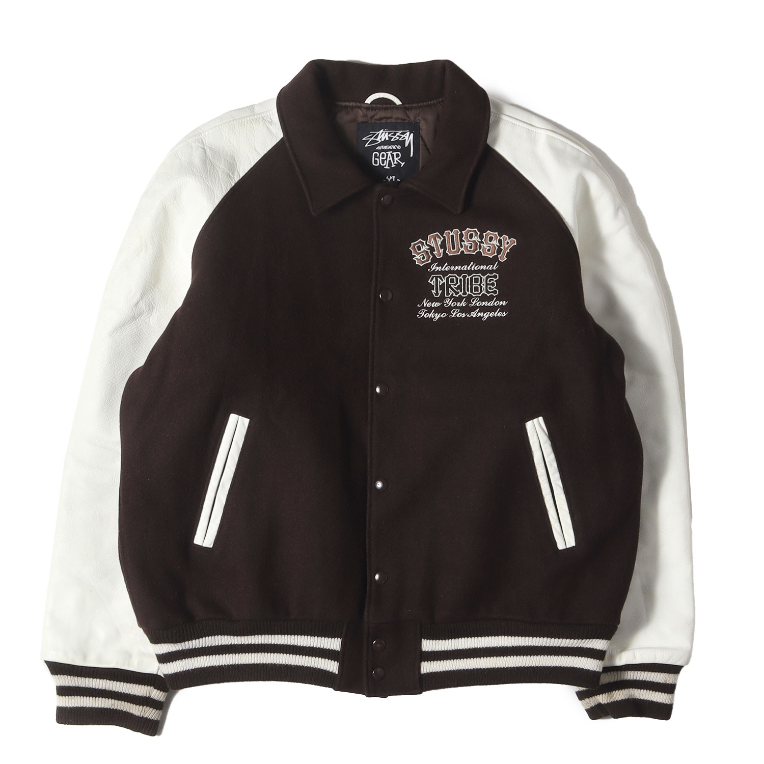 楽天市場】STUSSY ステューシー ジャケット サイズ:XL NINE RULAZ LINE