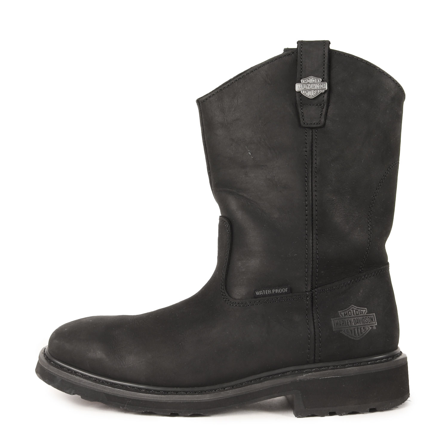 HARLEY-DAVIDSON ハーレーダビッドソン サイズ:US10.5(28.5cm) | 24SS 防水フルグレインレザー ウエスタンブーツ | ブラック 黒 | ブランド シューズ 靴【メンズ】【中古】【美品】【K4871】|ブランド古着のBEEGLE by Boo-Bee