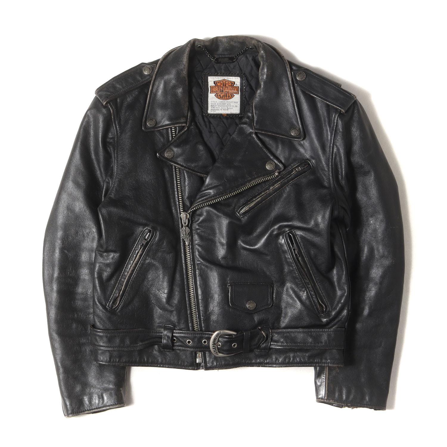 楽天市場】80s 90s ビンテージ パキスタン製 □ WILSONS 本革 レザー