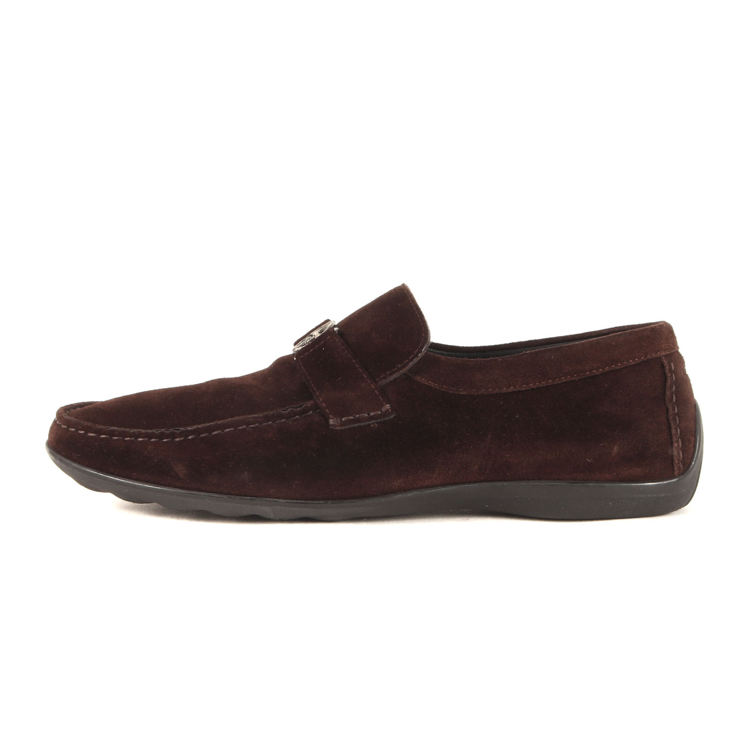 GIORGIO ARMANI ジョルジオアルマーニ ブラウン 42 | スウェード ビット ドライビングシューズ | イタリア製 ブランド 靴【メンズ】【中古】【美品】【K4777】