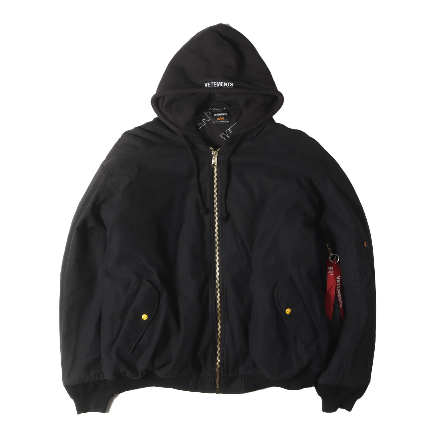 楽天市場】VETEMENTS(ヴェトモン) サイズ:M 17AW ×ALPHA INDUSTRIES