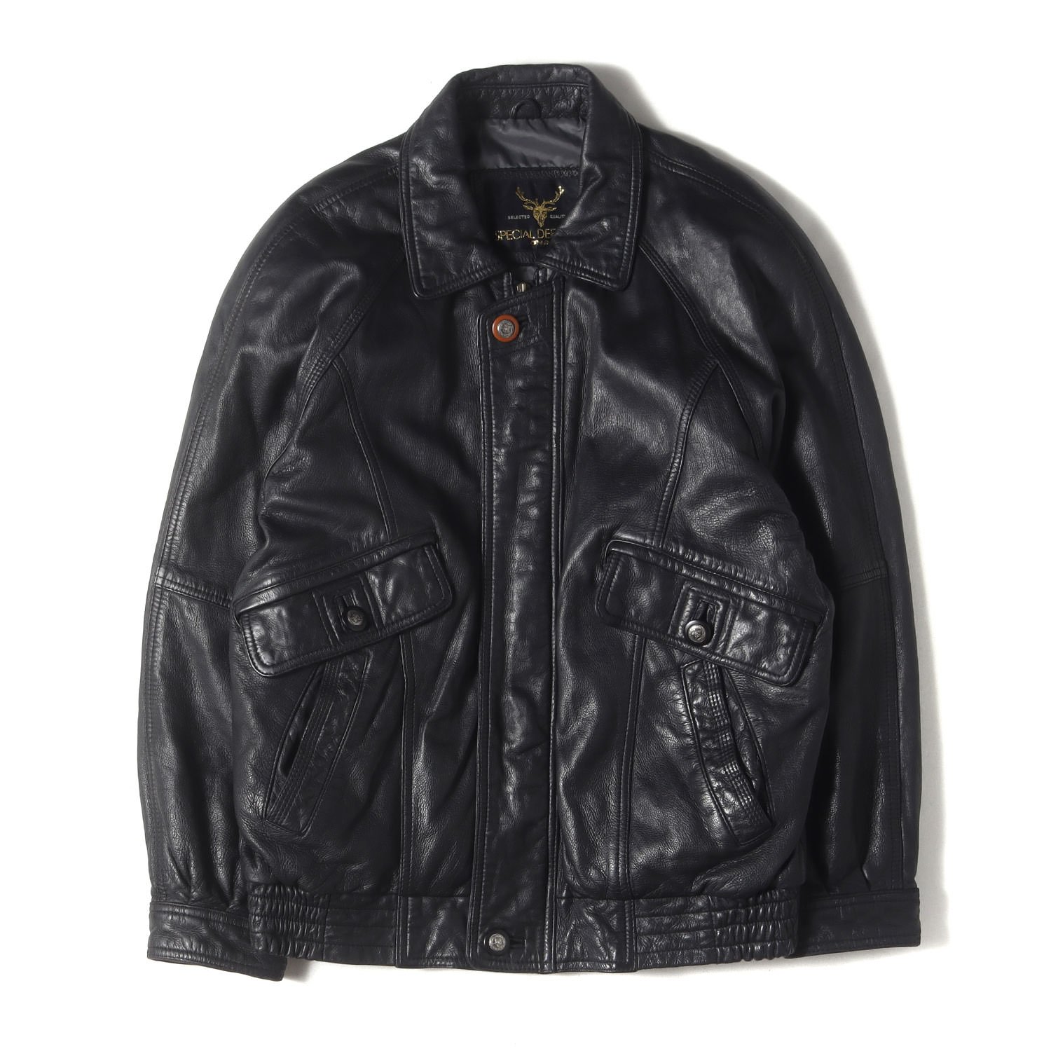 ブラックサイン　BLACKSIGN レザーコート　44 BLACK SIGN Main Lodge / Leather