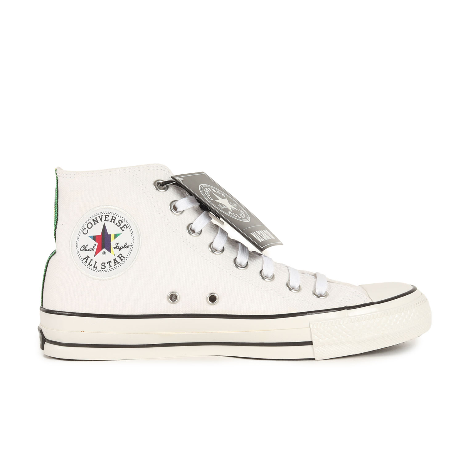 Paul Smith 極点スミス 大きさ:US7.5(26.0糎) | CONVERSE ALL STAR 100 HI/なおなお書き (1CL578) | コンバース オールスター ご機嫌 | 白いこと 白 | ご機嫌はね除ける スニーカー シューズ 靴 | 二人三脚【メンズ】【K4839】