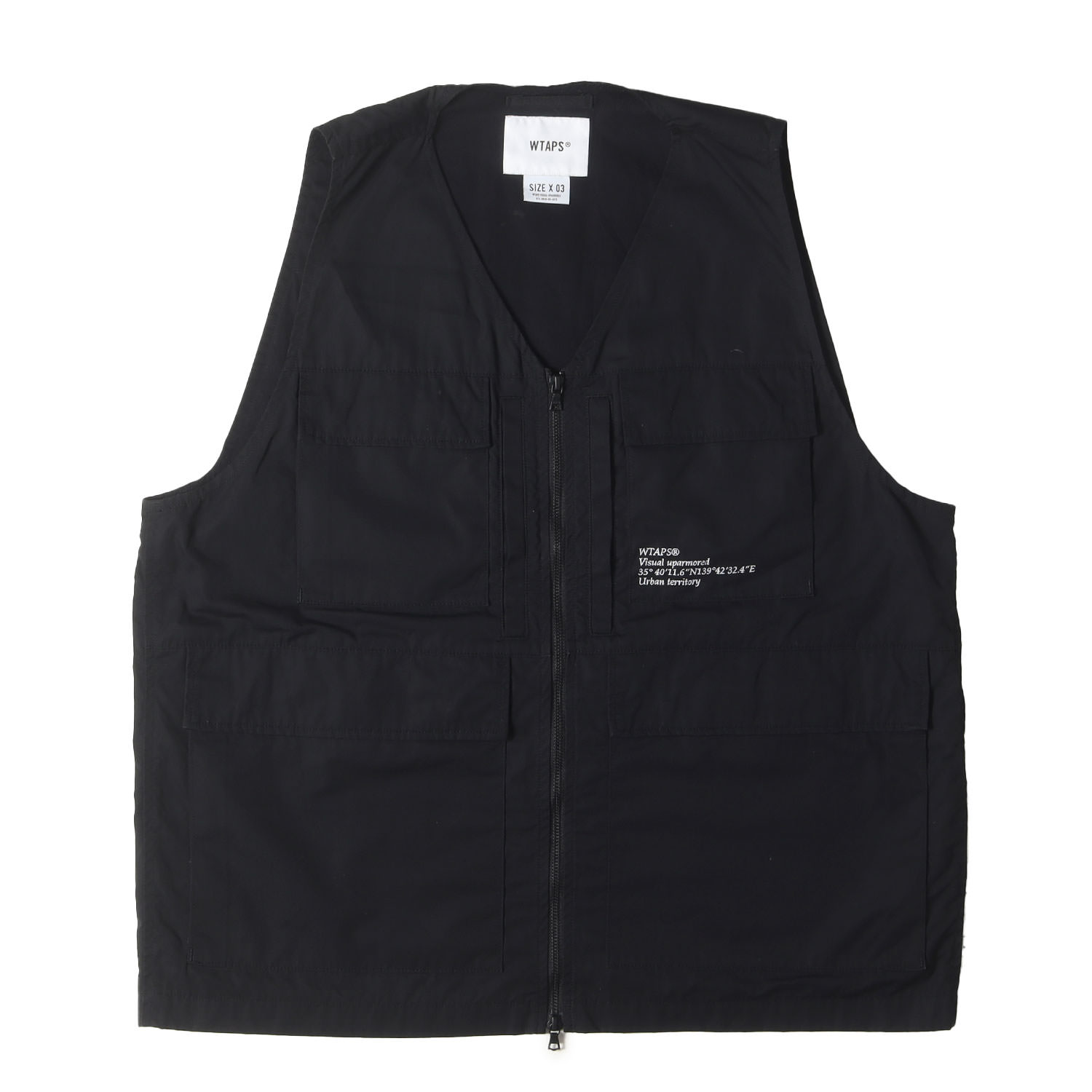 楽天市場】【美中古】WTAPS （ダブルタップス）RACK VEST COTTON