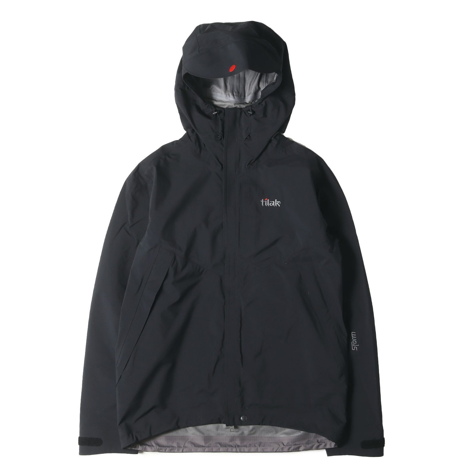 Tilak ティラック ジャケット キャビアブラック 黒 サイズ:M | GORE-TEX 3レイヤーナイロン ストームジャケット (Storm Jacket) | アウター ブルゾン 上着【メンズ】【中古】【K4774】