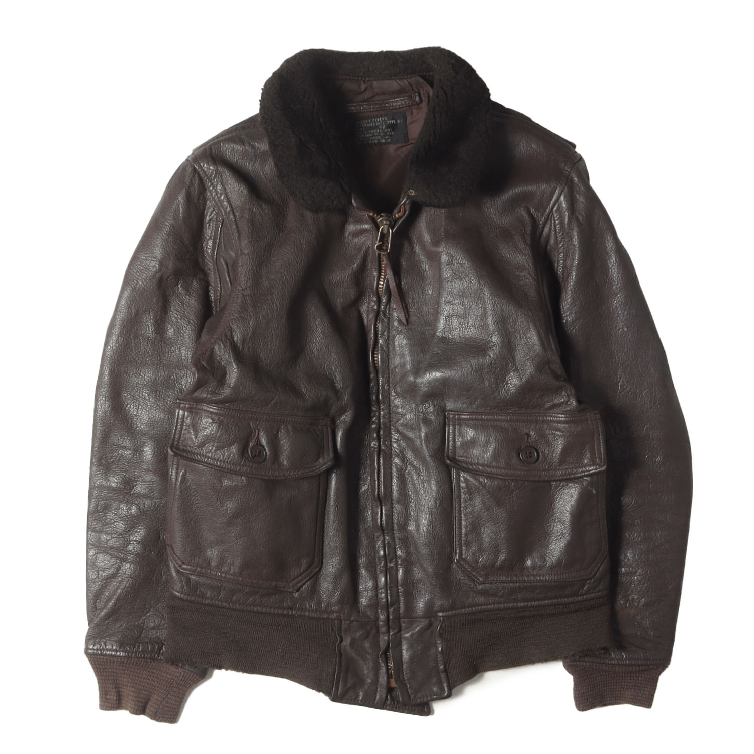 楽天市場】80s ☆ 89年製 米軍実物 USN G-1 フライト ジャケット 42