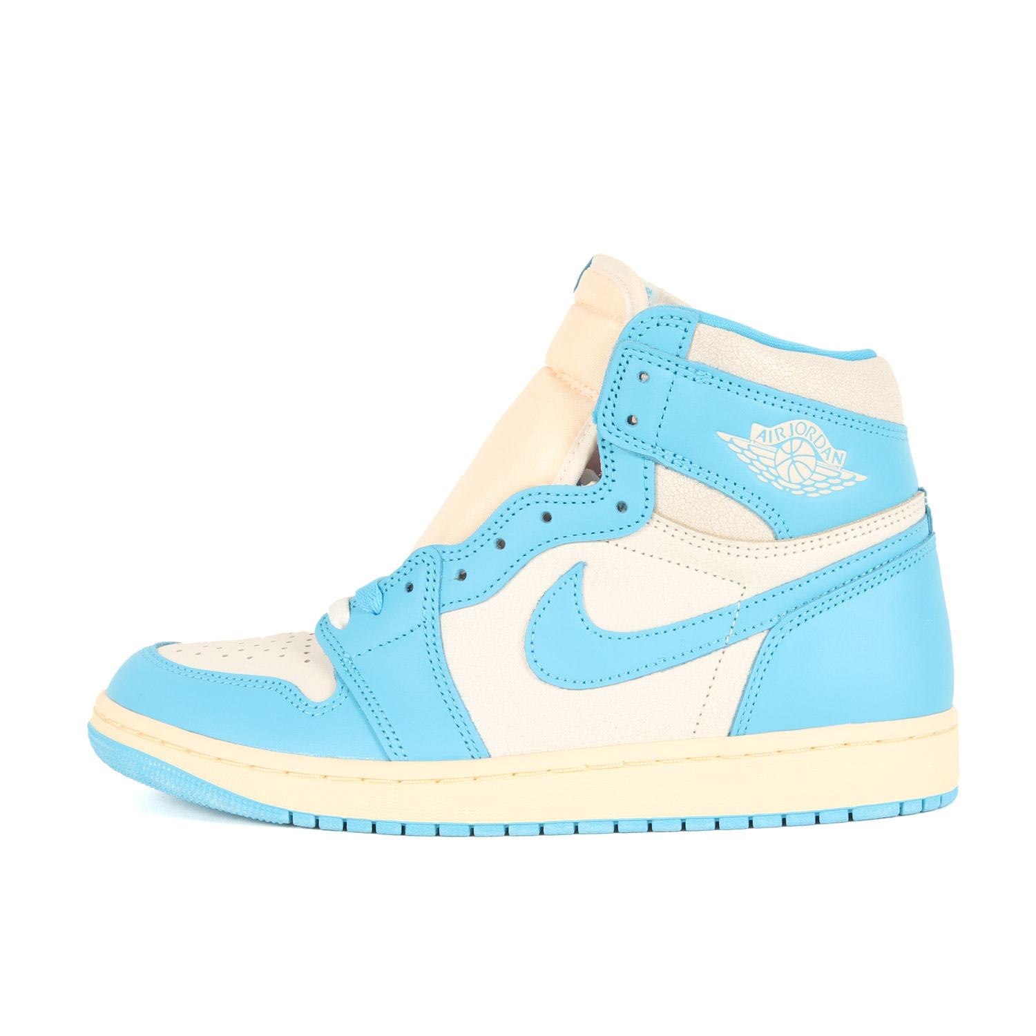 NIKE ナイキ 大きさ:US9(27.0糎) | AIR JORDAN 1 RETRO HIGH OG UNC REIMAGINED (DZ5485-402) | エアジョーダン1 レトロ 御機嫌 | ダークパウダーブルー セイル | 御機嫌とり捨てる スニーカー シューズ 靴 | 共同研究 別注【メンズ】【中古】【K4837】