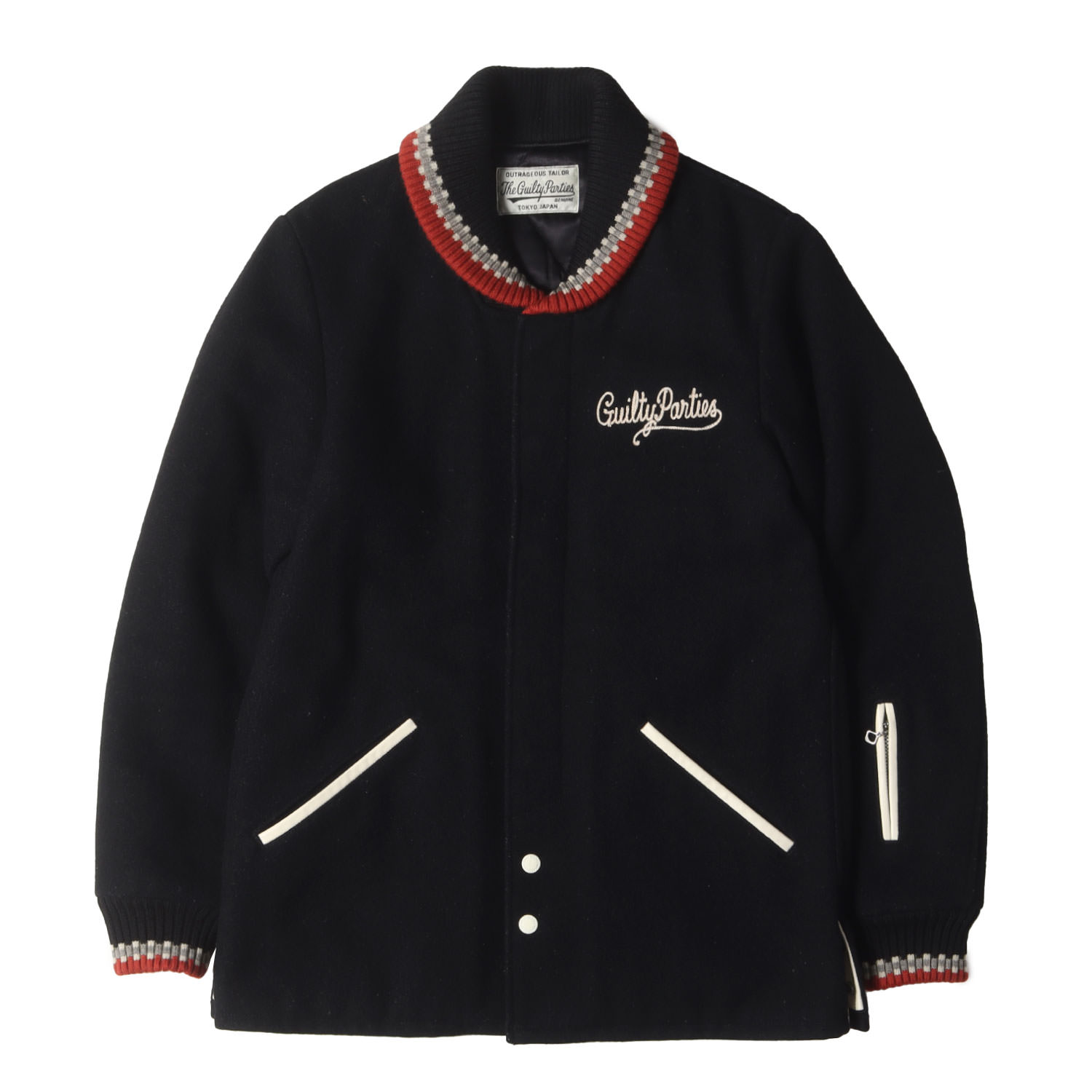 楽天市場】WACKO MARIA ワコマリア ジャケット サイズ:XL アップリケ