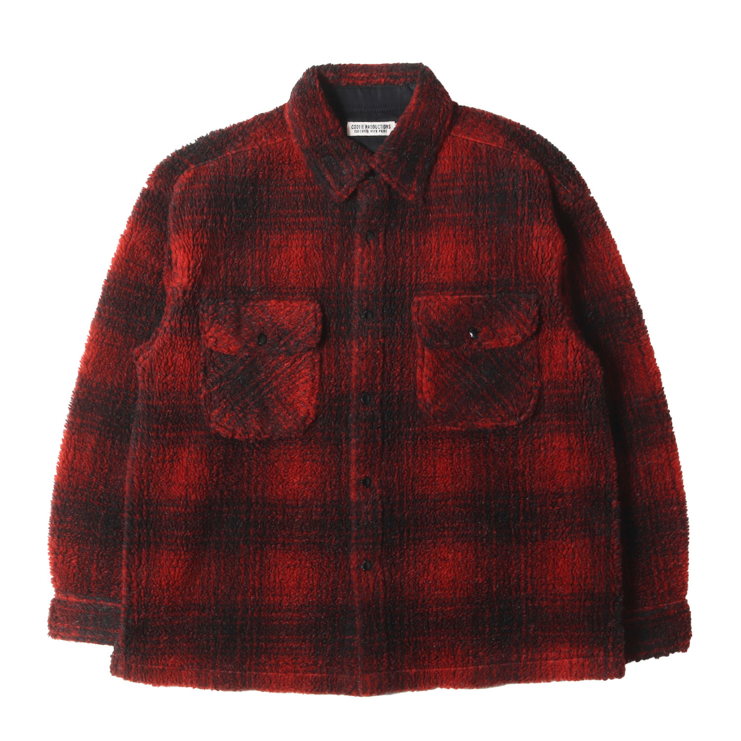 COOTIE 20AW ウールモッサ CPO ジャケット M 裏 キルティング COOTIE 20AW ウールモッサ CPO ジャケット M 裏 キルティング