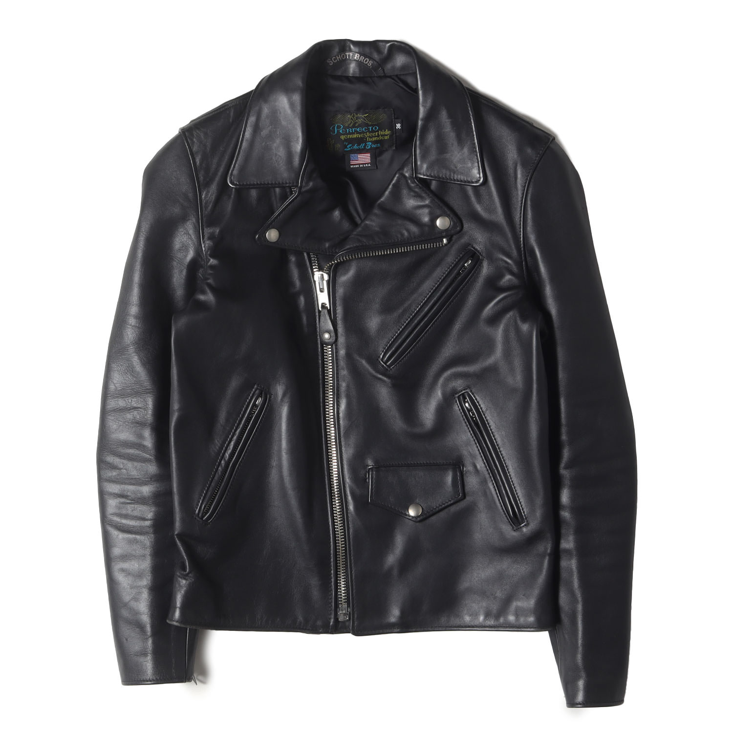 楽天市場】80s 90s USA製 □ Schott PERFECTO 本革 レザー ダブル