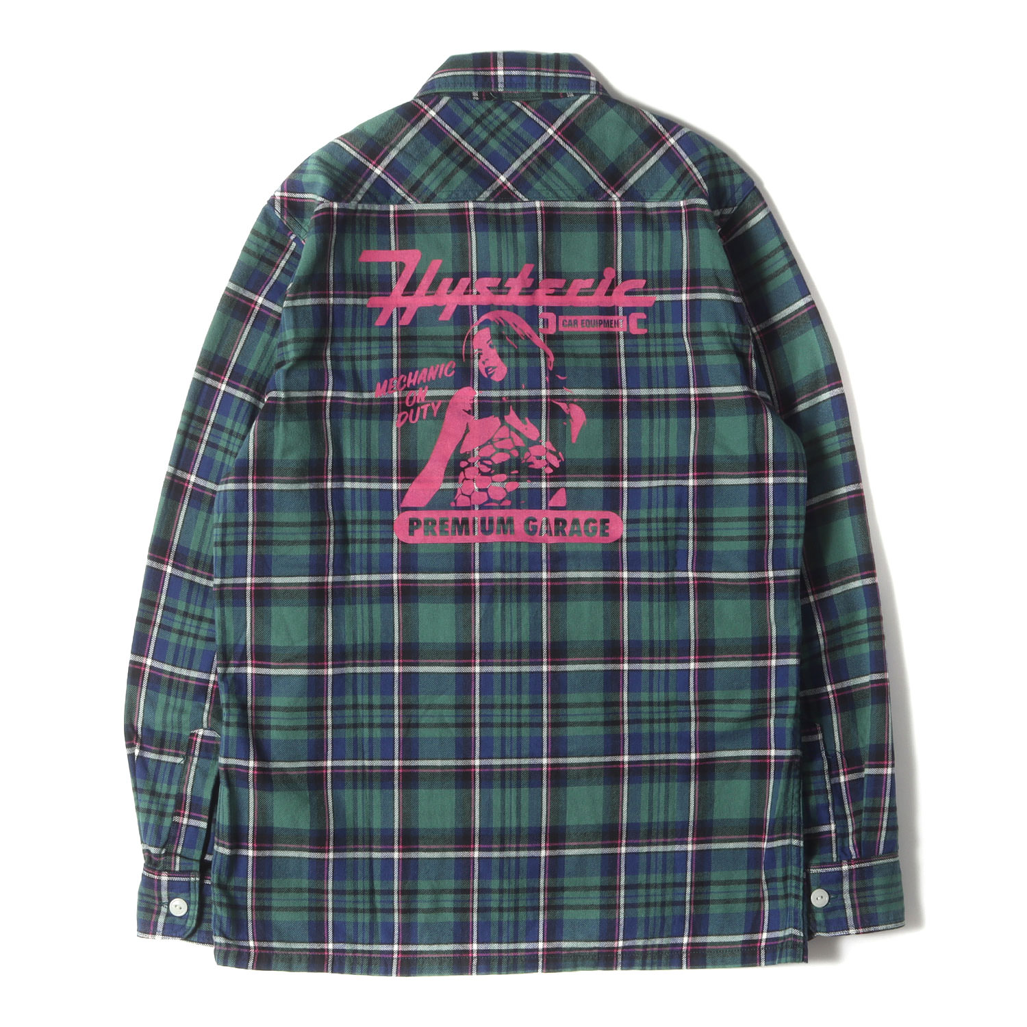 楽天市場】【WIND AND SEA HYSTERIC GLAMOUR x WDS CHECK SHIRT WDS-C