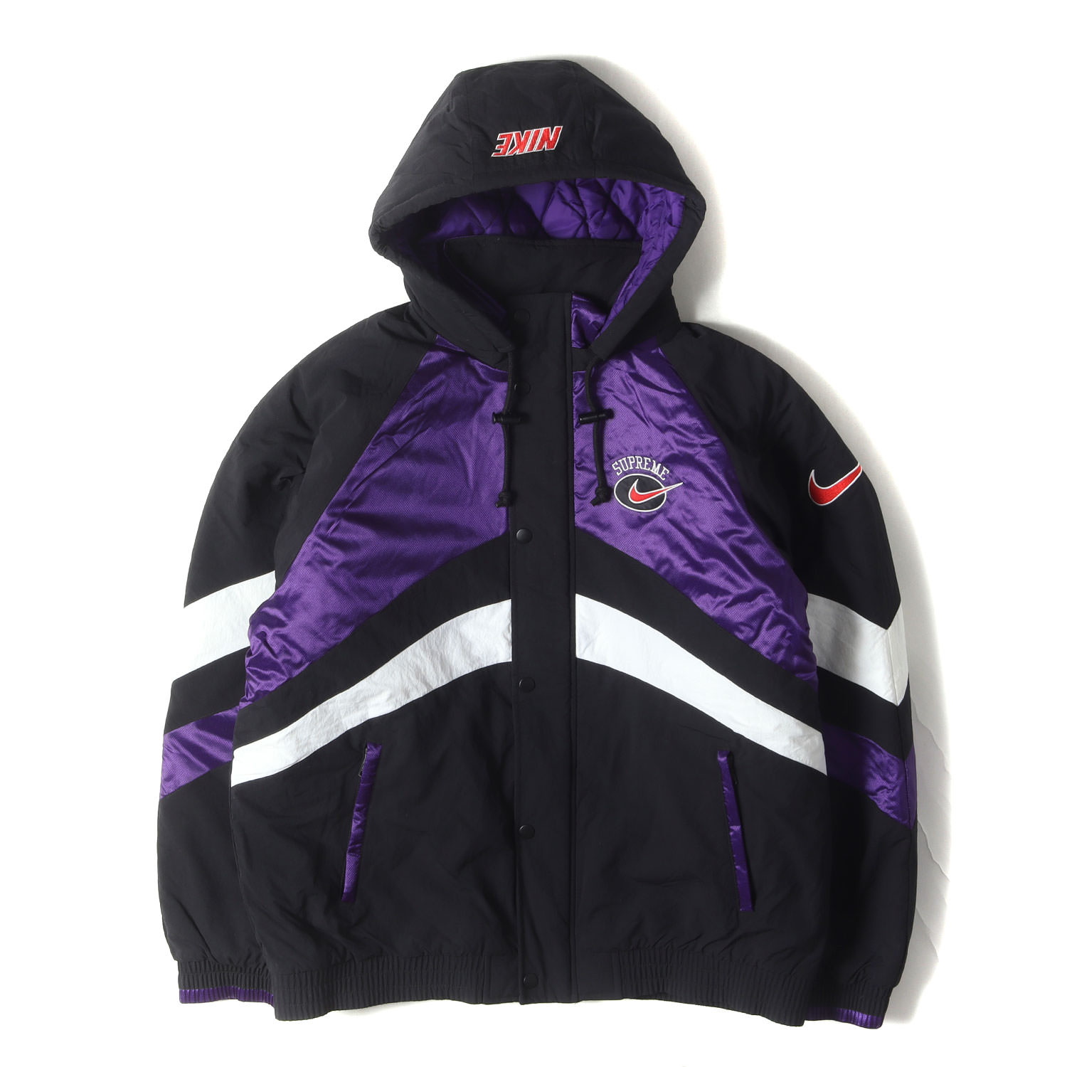 美品 NIKE ナイキ アノラックパーカー ナイロンジャケット L 完売モデル ナイキ NIKE アノラックパーカー ナイロンジャケット レッド サイズXXL