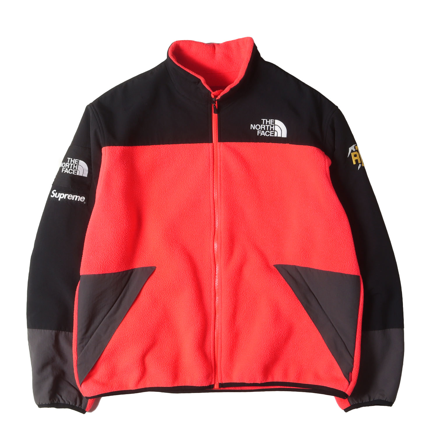 Supreme シュプリーム ジャケット ブライトレッド サイズ:L | 20SS THE NORTH FACE RTG フリース ジャケット (RTG Fleece Jacket) | アウター ブルゾン 上着 | コラボ【メンズ】【中古】【美品】【K4777】