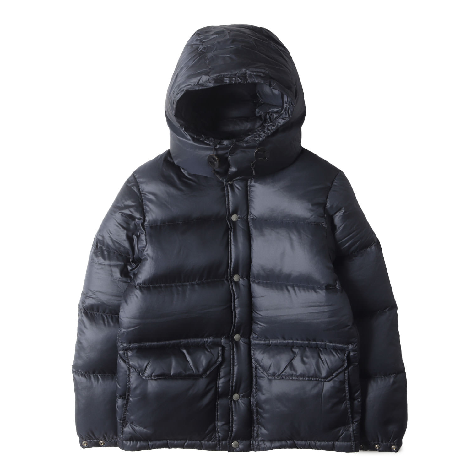 THE NORTH FACE PURPLE LABEL ノースフェイス ジャケット ネイビー 紺 サイズ:S | JOURNAL STANDARD別注 | ナイロン シエラ ダウン ジャケット (Sierra Parka) | アウター ブルゾン 上着 | コラボ【メンズ】【中古】【K4746】