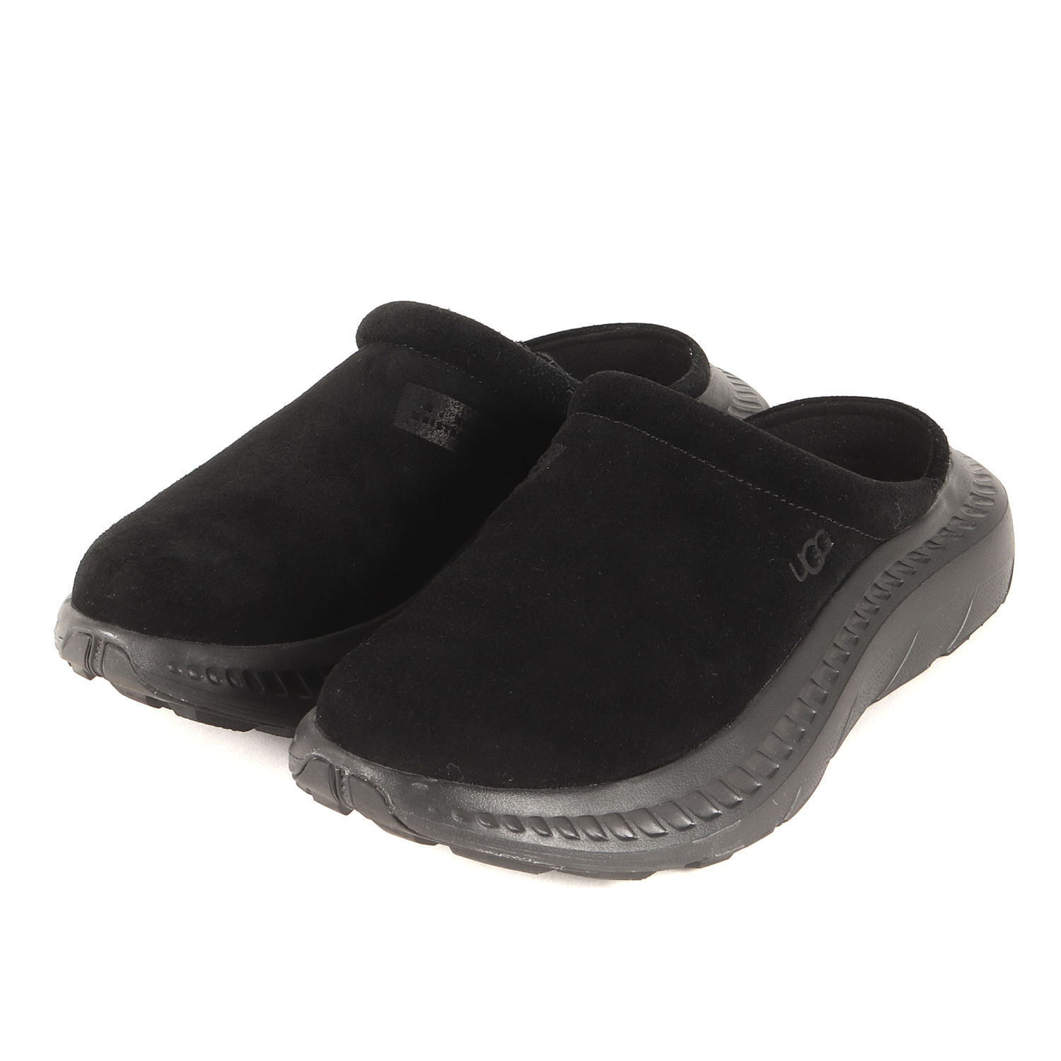 N.HOOLYWOOD エヌハリウッド サイズ:US5(23.0cm) | 22SS COMPILE ×UGG スウェード スリッポン / サンダル (SLIP-ON) | ブラック 黒 | コラボ シューズ 靴【メンズ】【中古】【美品】【K4783】