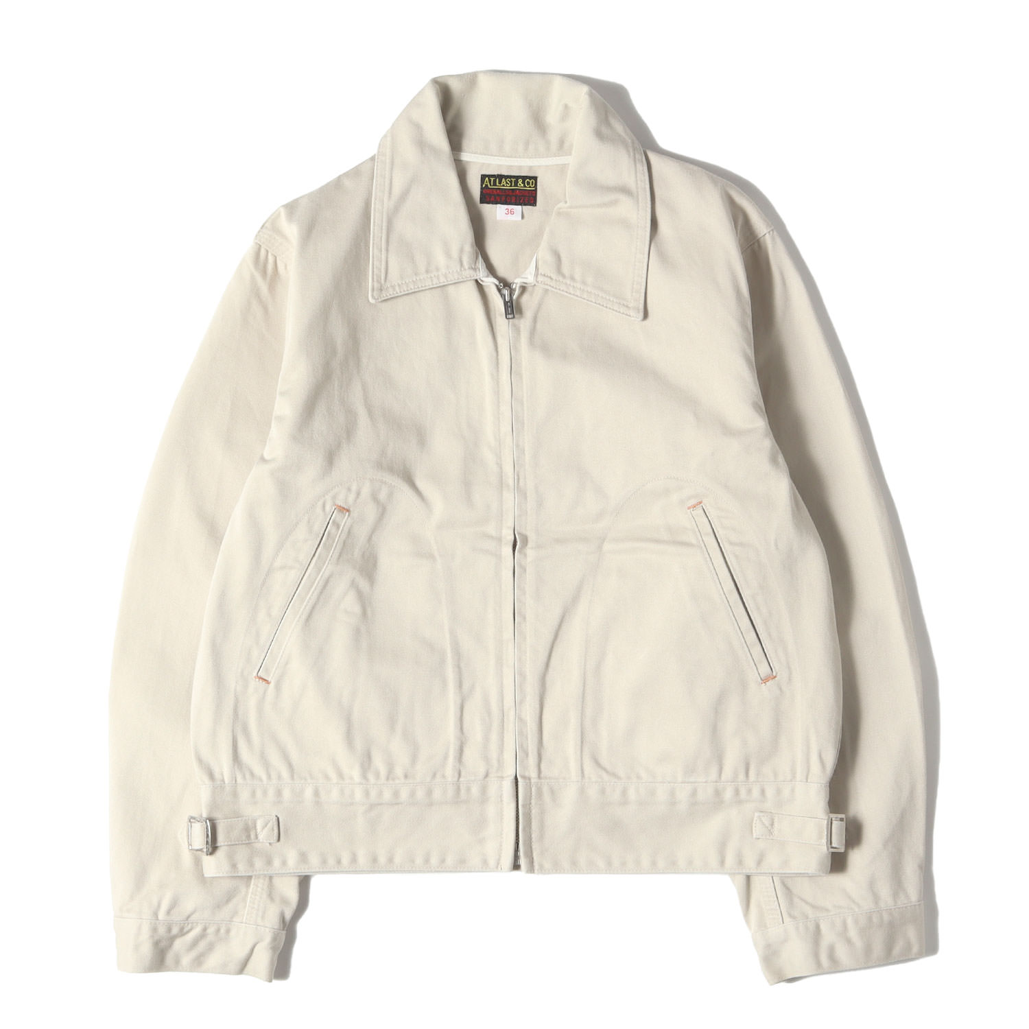 At last&co スポーツジャケット カバーオール アットラストホースハイド AT LAST アットラスト 未使用 w-breasted coat ホースハイド レザー