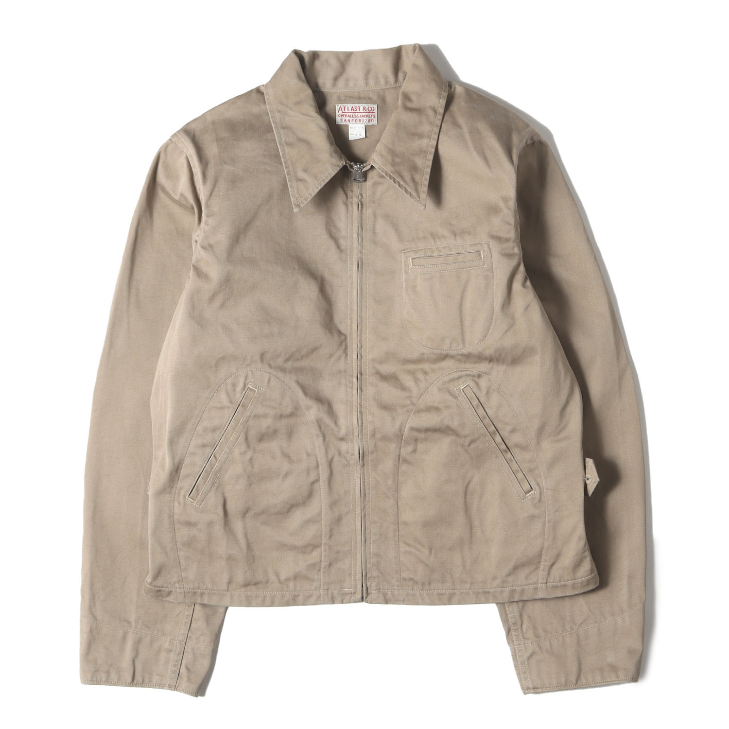 楽天市場】At LAST&CO アットラスト ジャケット サイズ:44 チェンジ