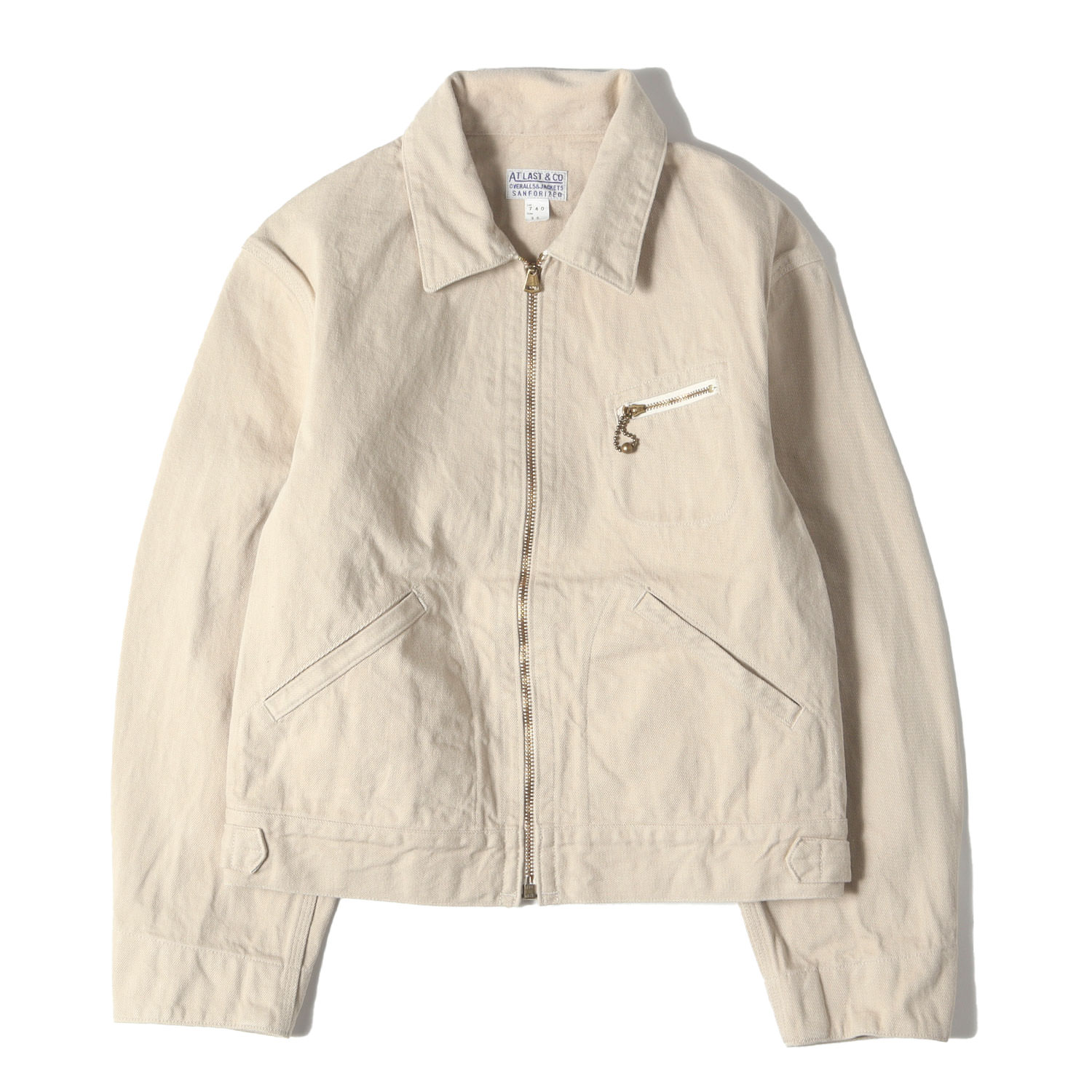 楽天市場】At LAST&CO アットラスト ジャケット サイズ:42 677J デニム