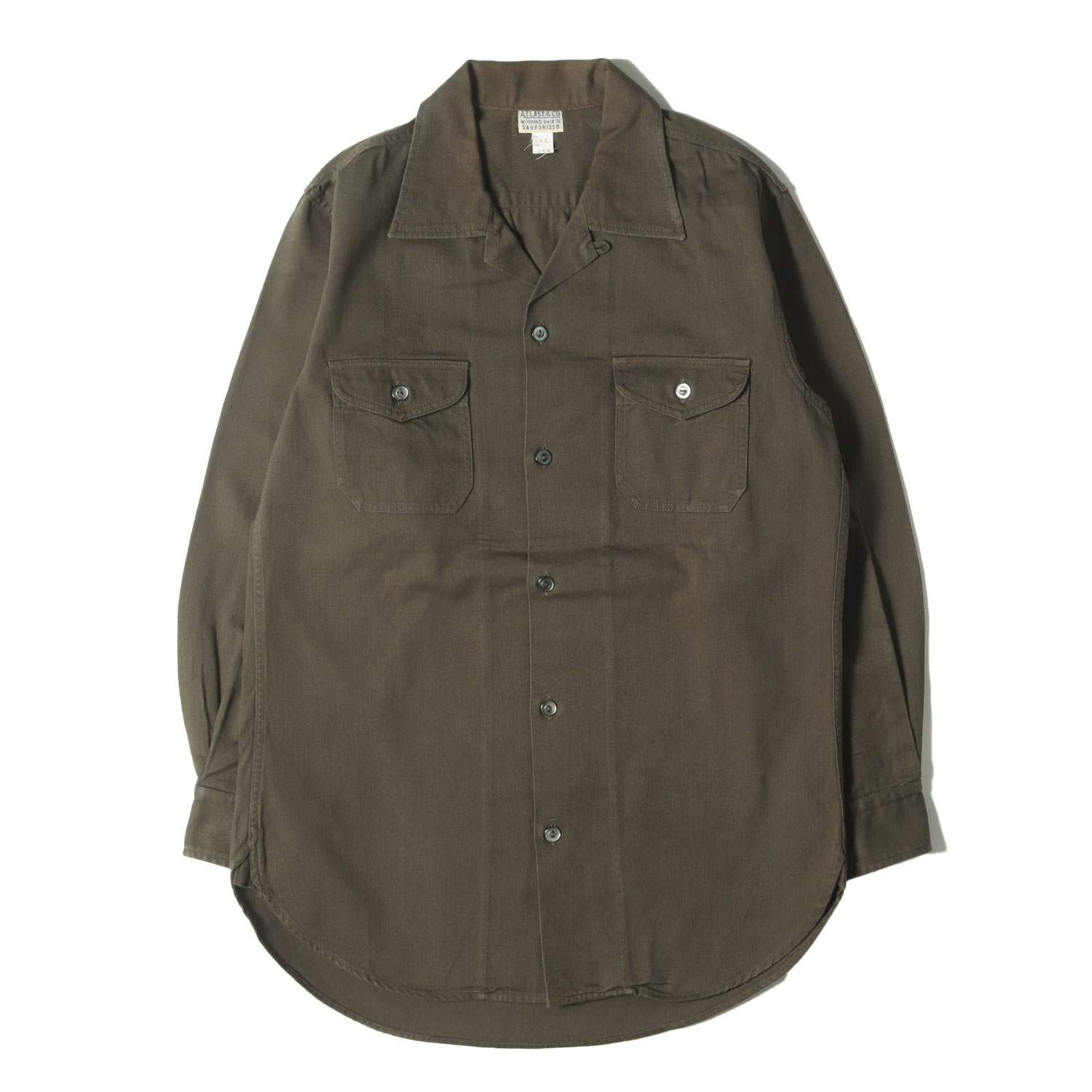 楽天市場】At Last(アットラスト) LOT 347L 長袖オープンカラーワーク