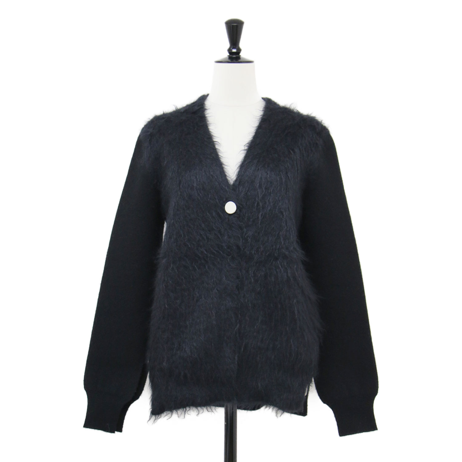 CELINE セリーヌ 花柄カーディガン トリオンフ金ボタン シルク 42サイズ CELINE セリーヌ 花柄カーディガン トリオンフ金ボタン シルク 42