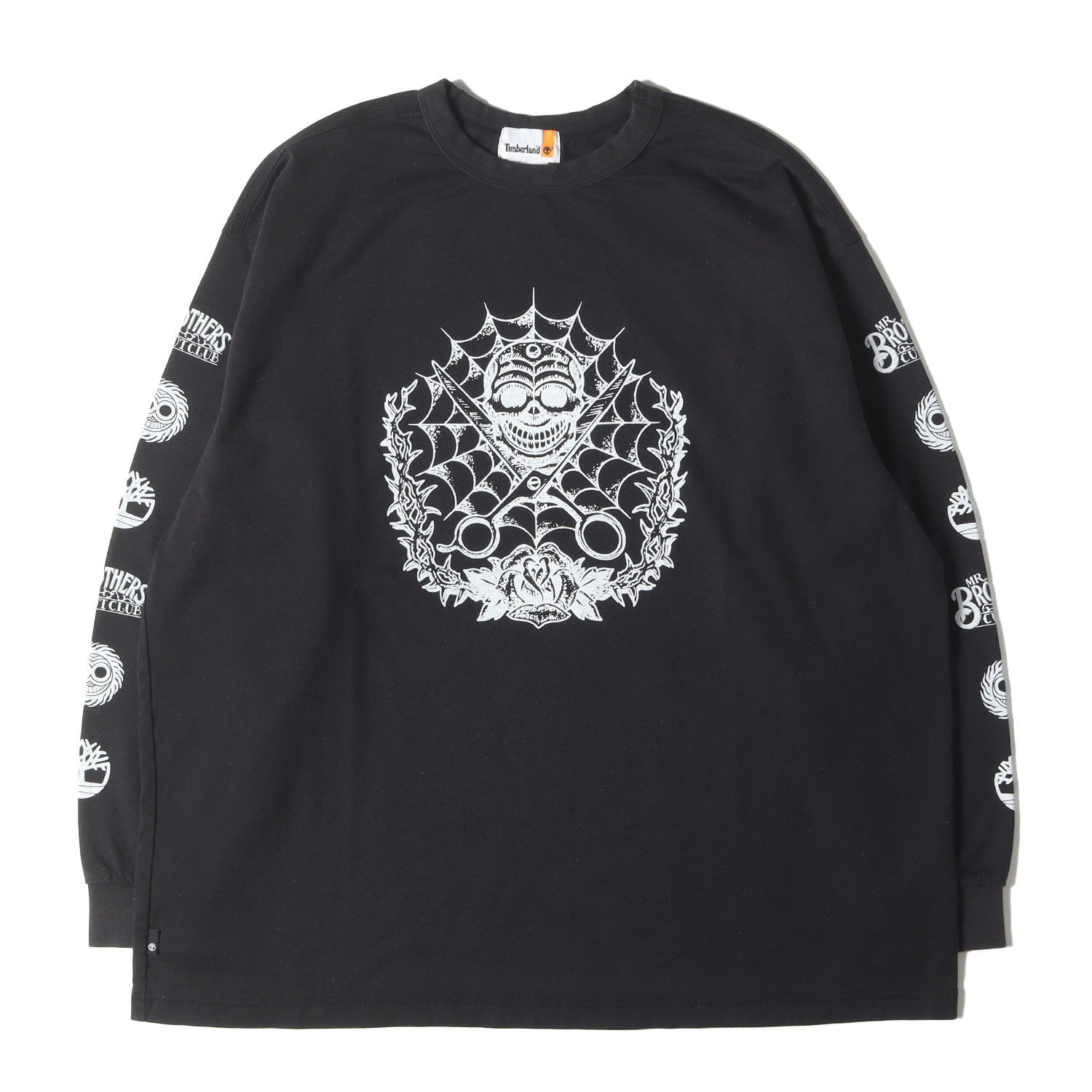 Timberland ティンバーランド プルオーバー 黒いこと 黒 大きさ:S | 50枚制限事項 25AW MR.BROTHERS CUT CLUB ヴィンテージ産業 ロング捩り プルオーバー | トップス カットソー 長袖 | 共同研究【メンズ】【中古】【新品負けず劣らず】【K4746】