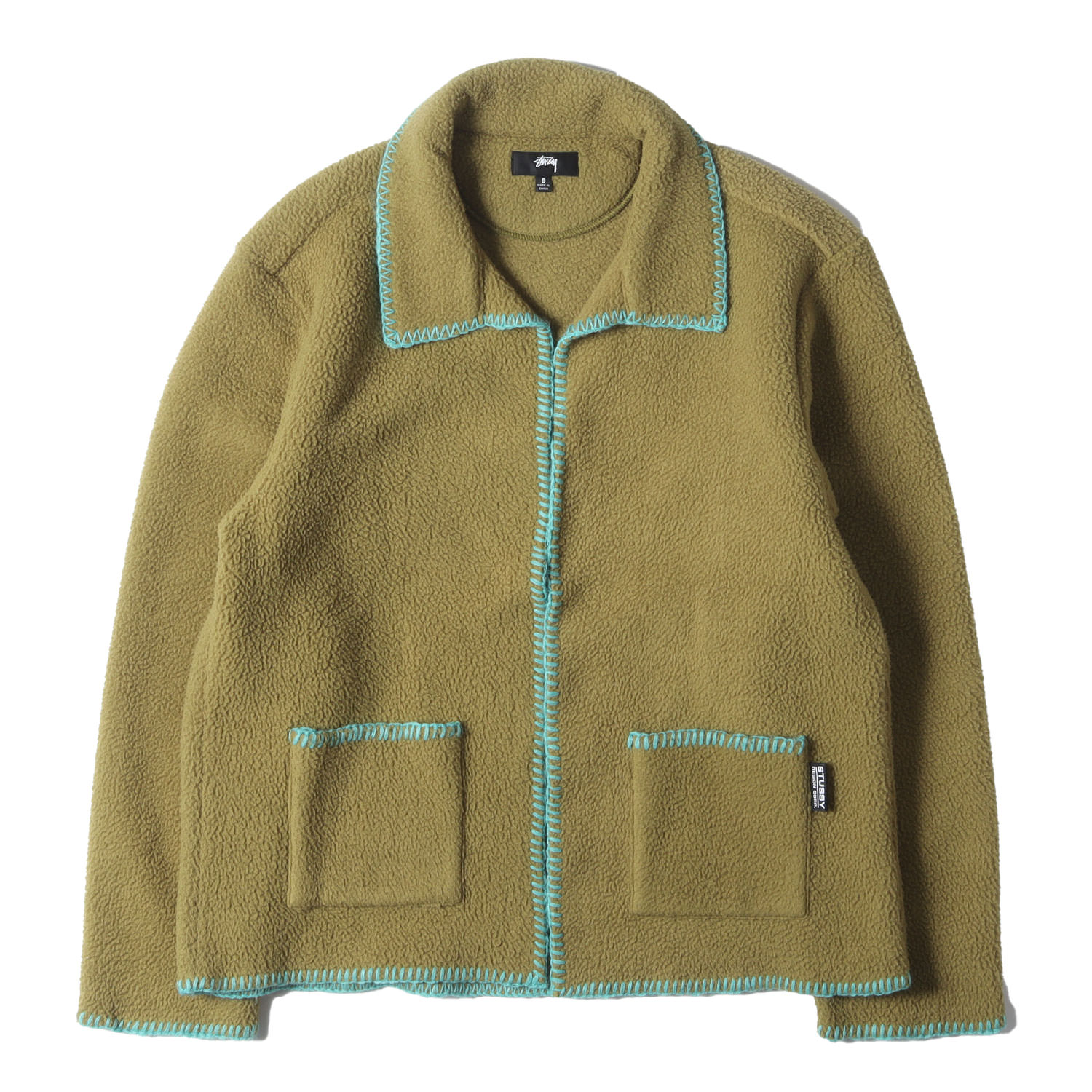 楽天市場】STUSSY 22aw 8 BALL SUEDE BING JACKET Mサイズ